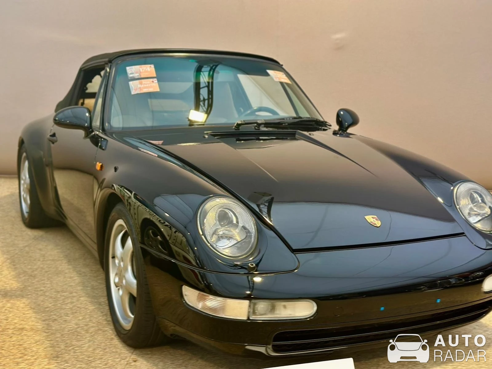Porsche 993 Carrera 4 Cabriolet spotted in Knokke-Heist