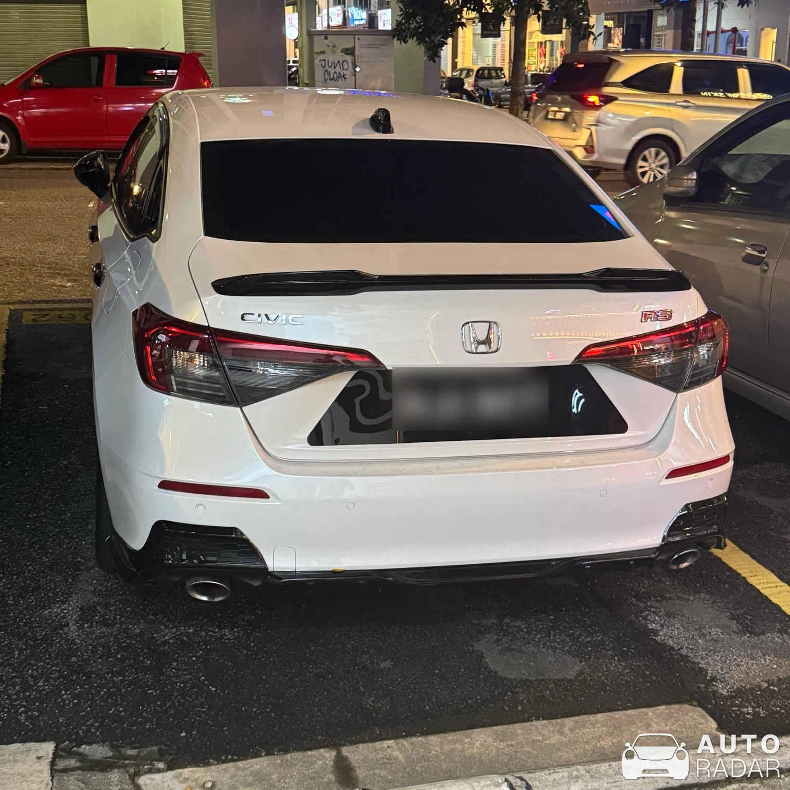 Honda Civic RS spotted in Kuala Lumpur