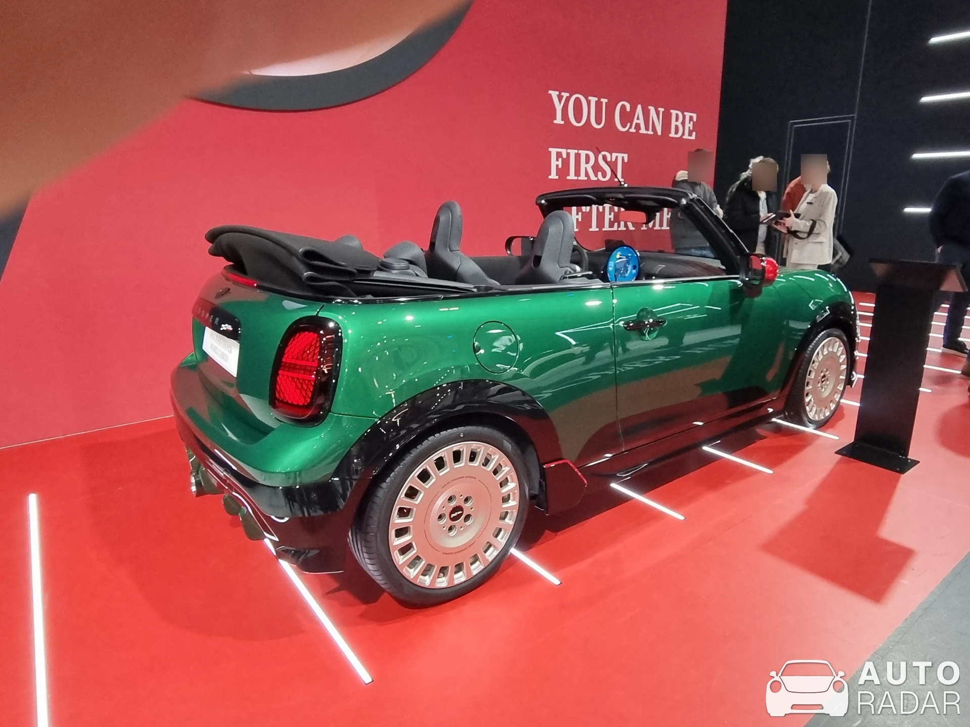 Mini F57 John Cooper Works Cabrio spotted in Brussels, Belgium