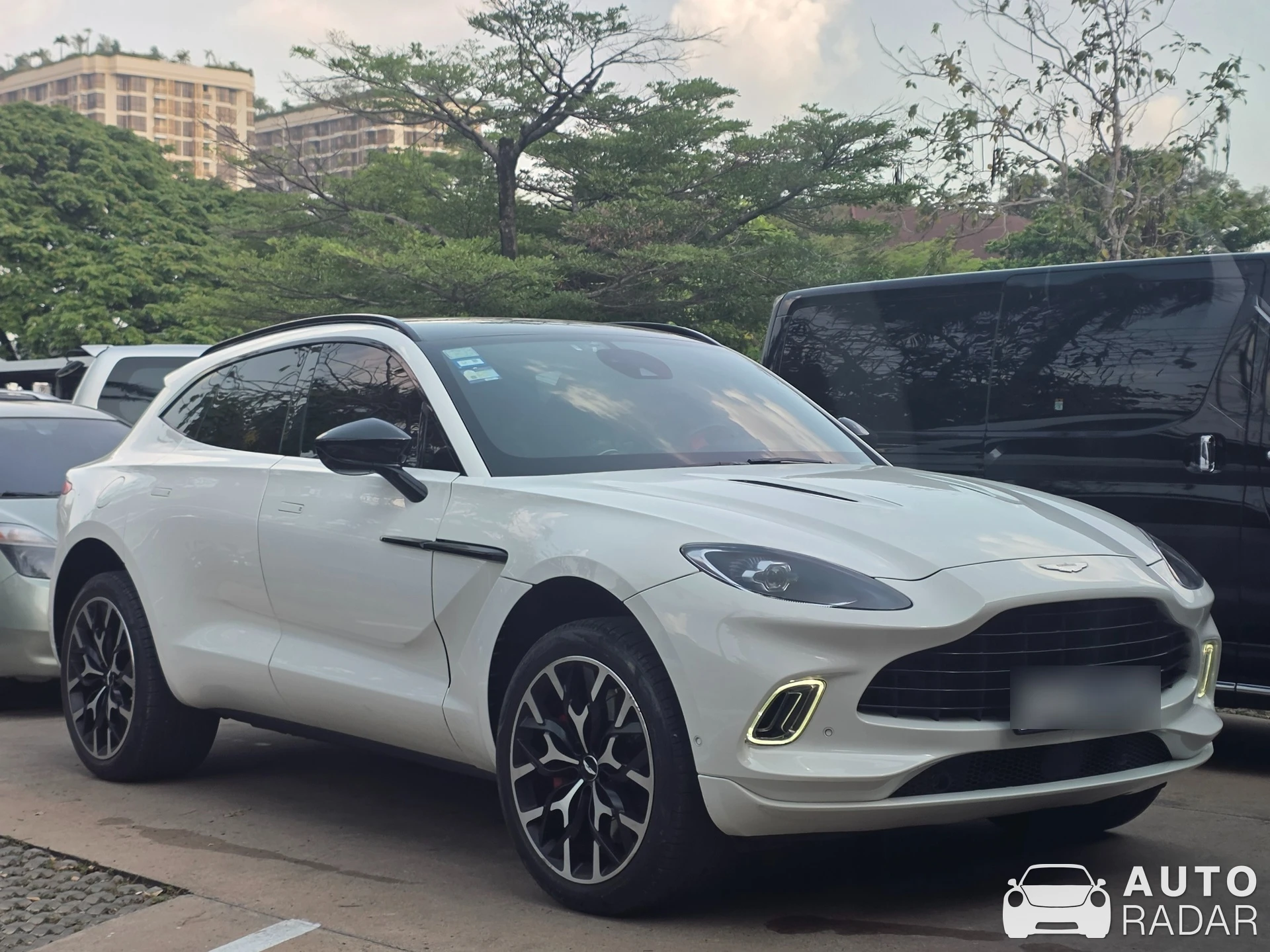 Aston Martin DBX spotted in Phnom Penh