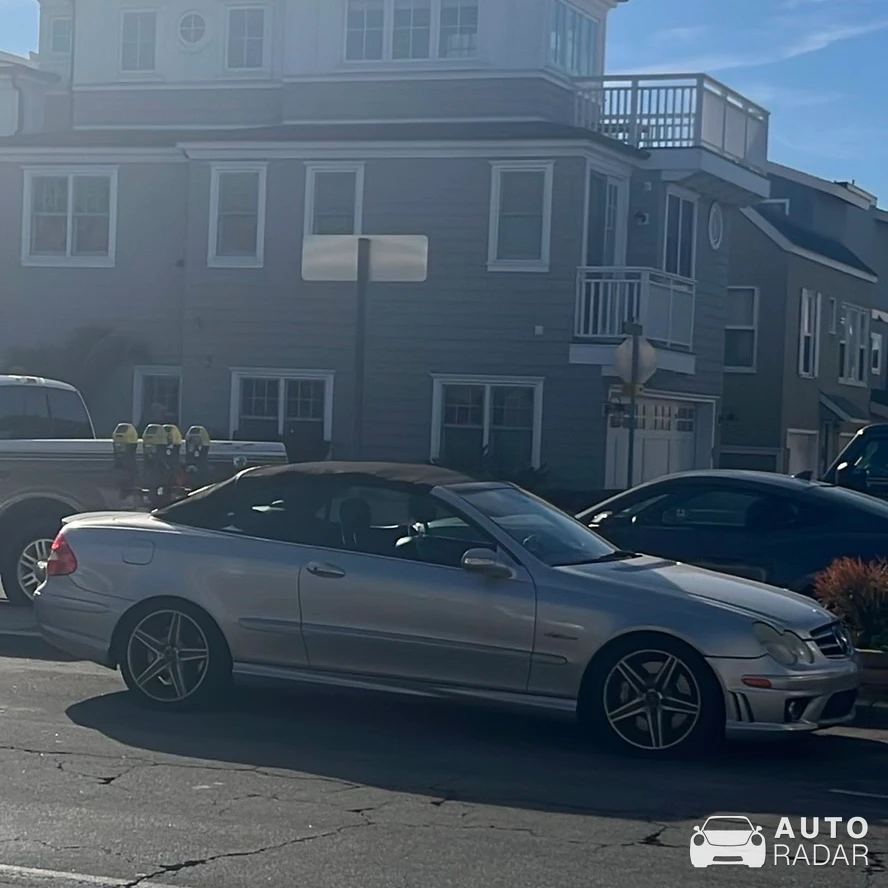 Mercedes-Benz CLK 63 AMG Cabriolet spotted in Hermosa Beach, United States