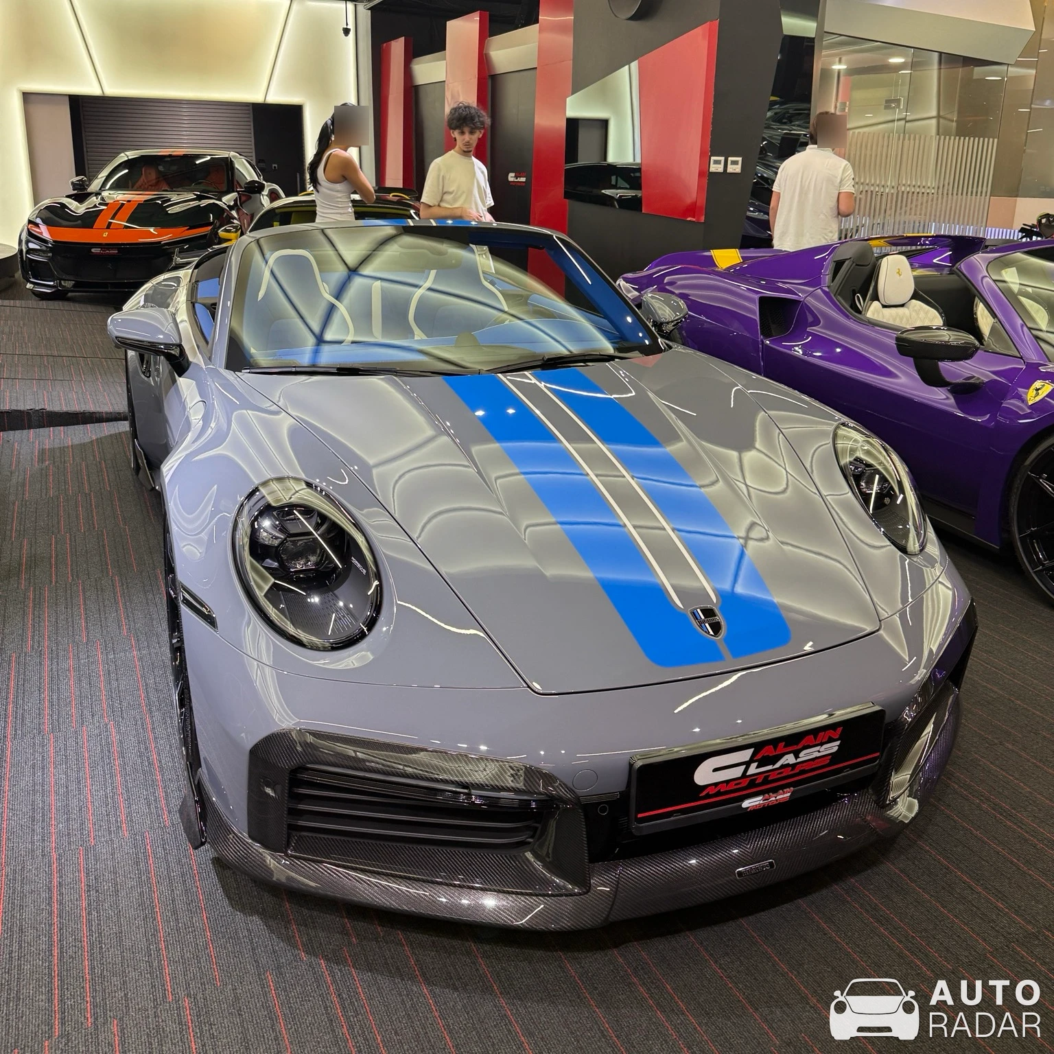 Porsche Brabus 820 spotted in مشيرف, United Arab Emirates