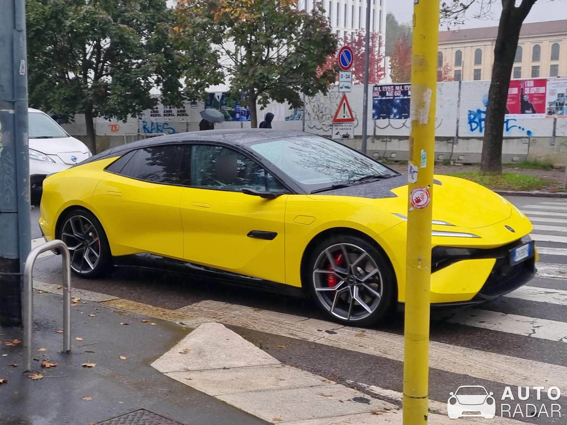 Lotus Emeya spotted in Milano, Italia