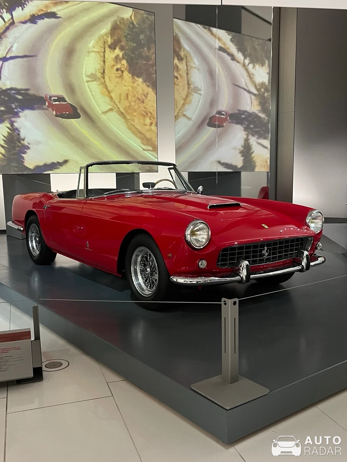 Ferrari 250 GT Cabriolet Pininfarina Series I spotted in Monaco