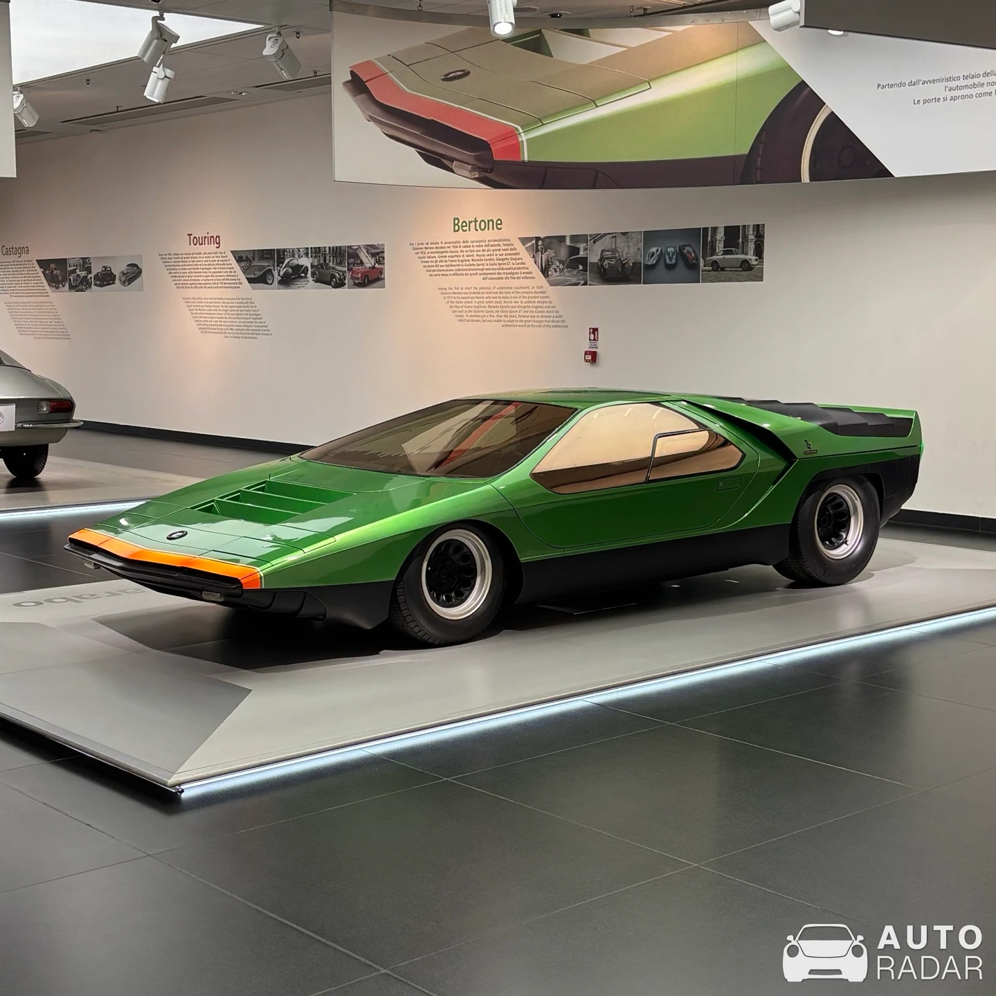 Alfa Romeo Carabo spotted in Rho