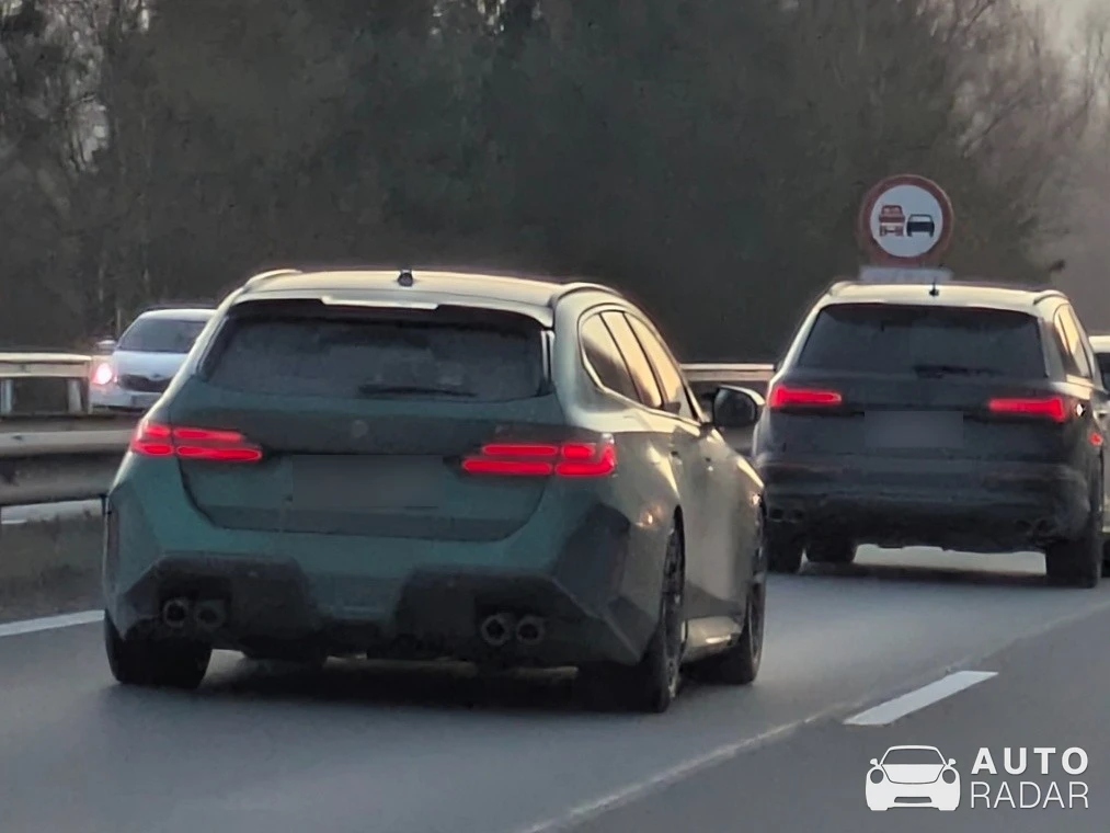 BMW M5 G99 Touring spotted in Ljubljana, Slovenia