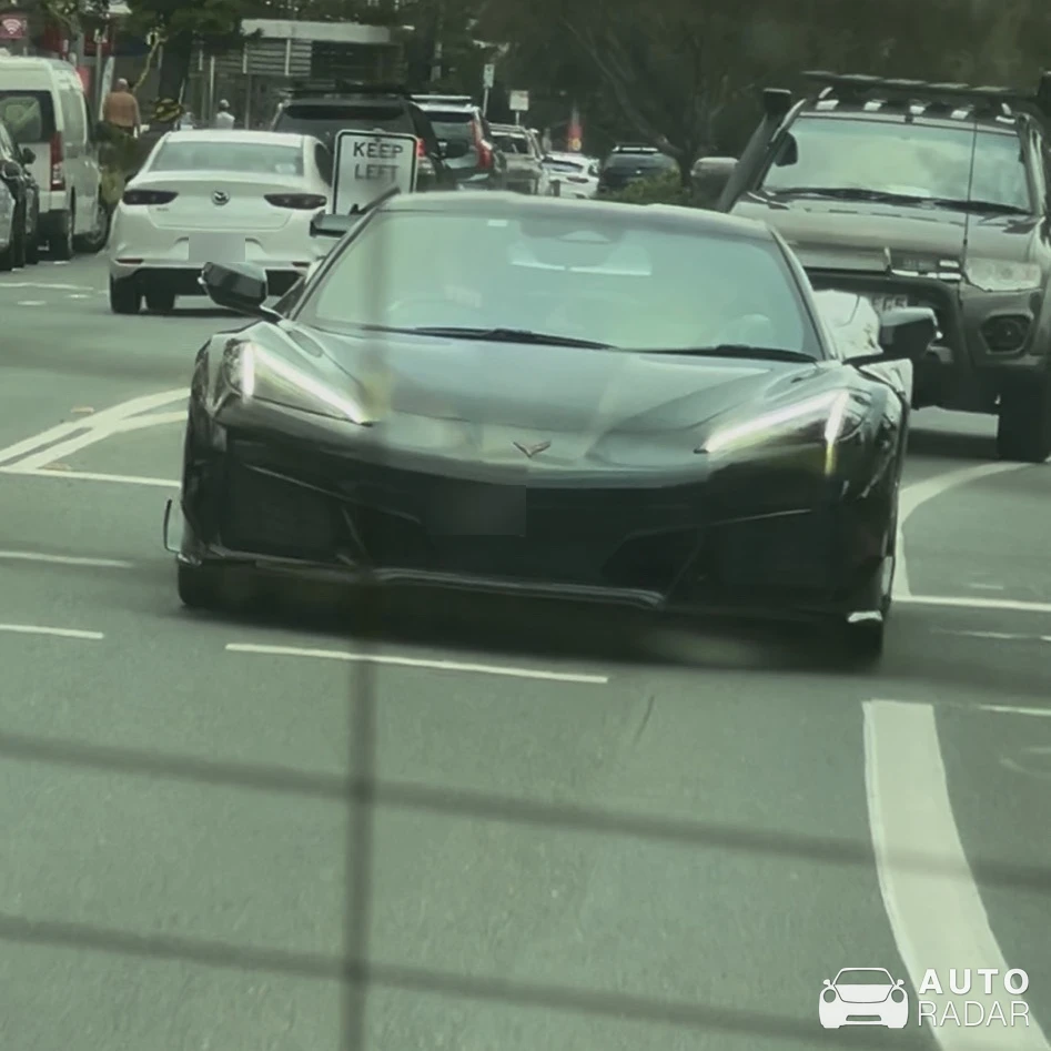 Chevrolet Corvette C8 Stingray spotted in Noosa Heads