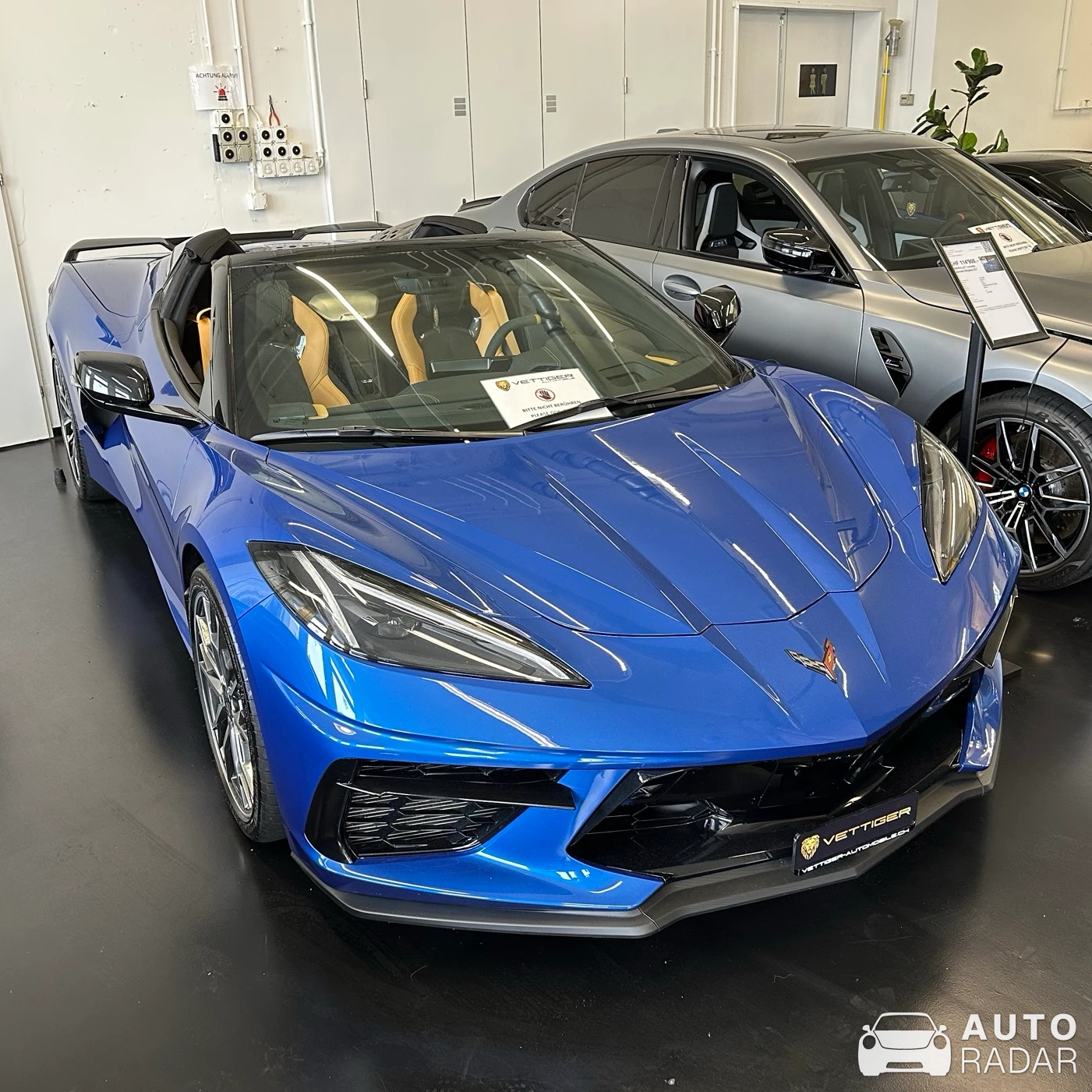 Chevrolet Corvette C8 Stingray Convertible spotted in Wetzikon, Schweiz