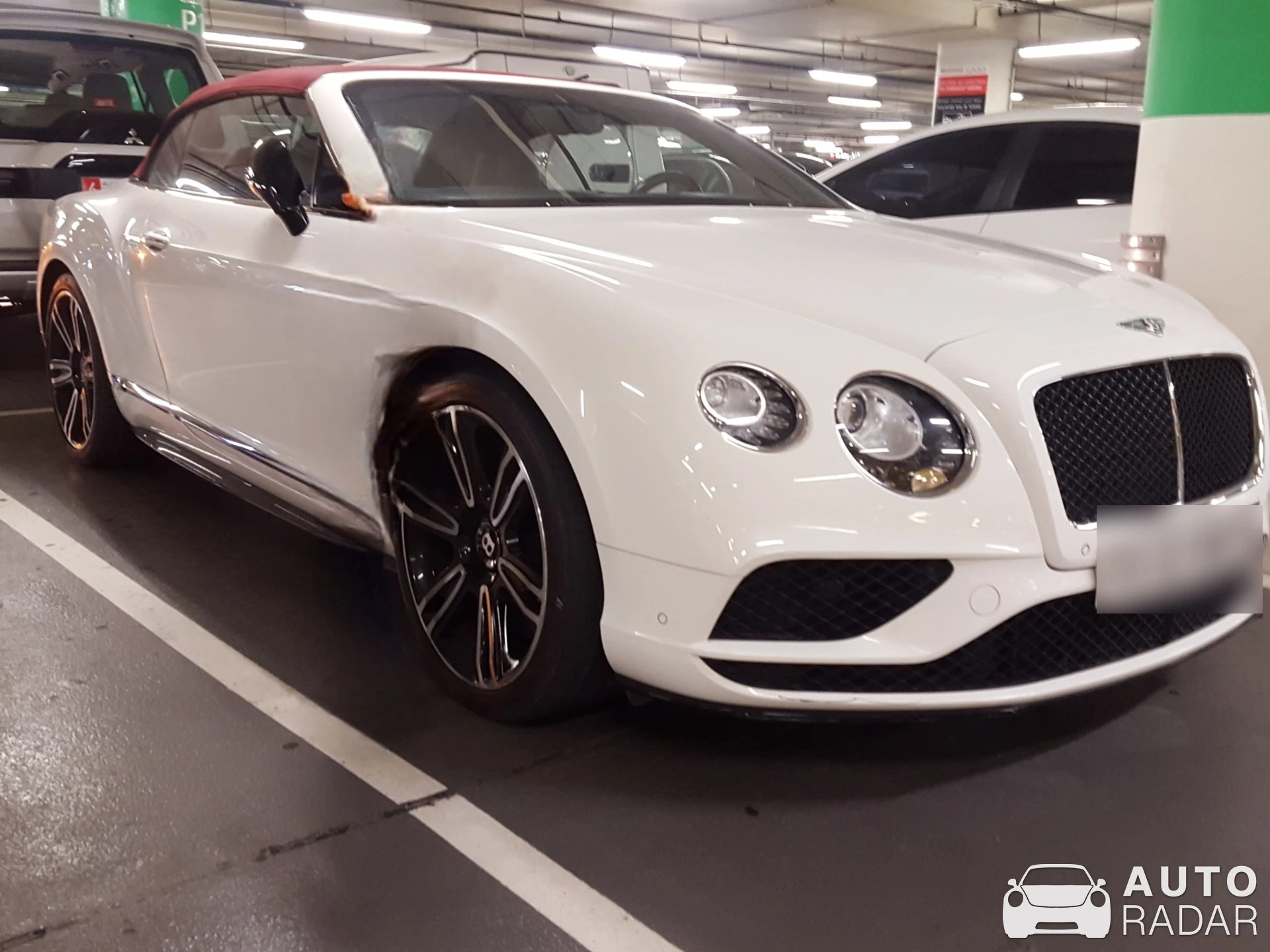 Bentley Continental GTC V8 S 2016 spotted in Dubai
