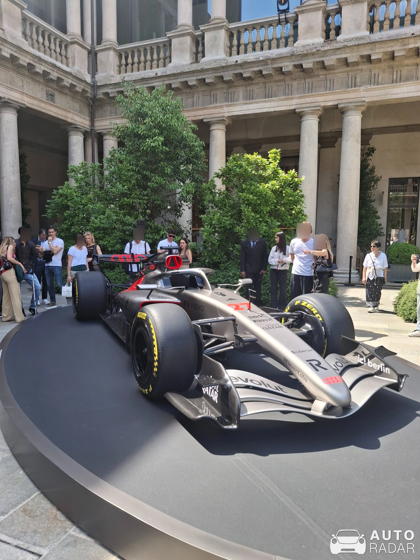 Audi R26 spotted in Milano