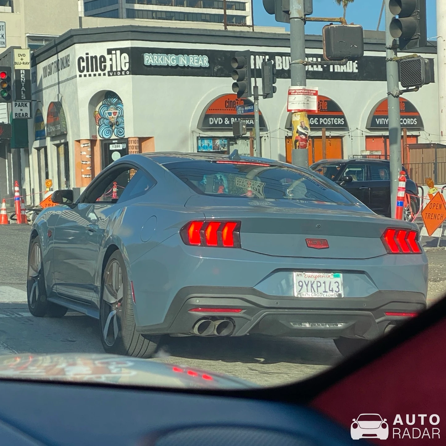 Ford Mustang GT 50th Anniversary Edition spotted in Los Angeles
