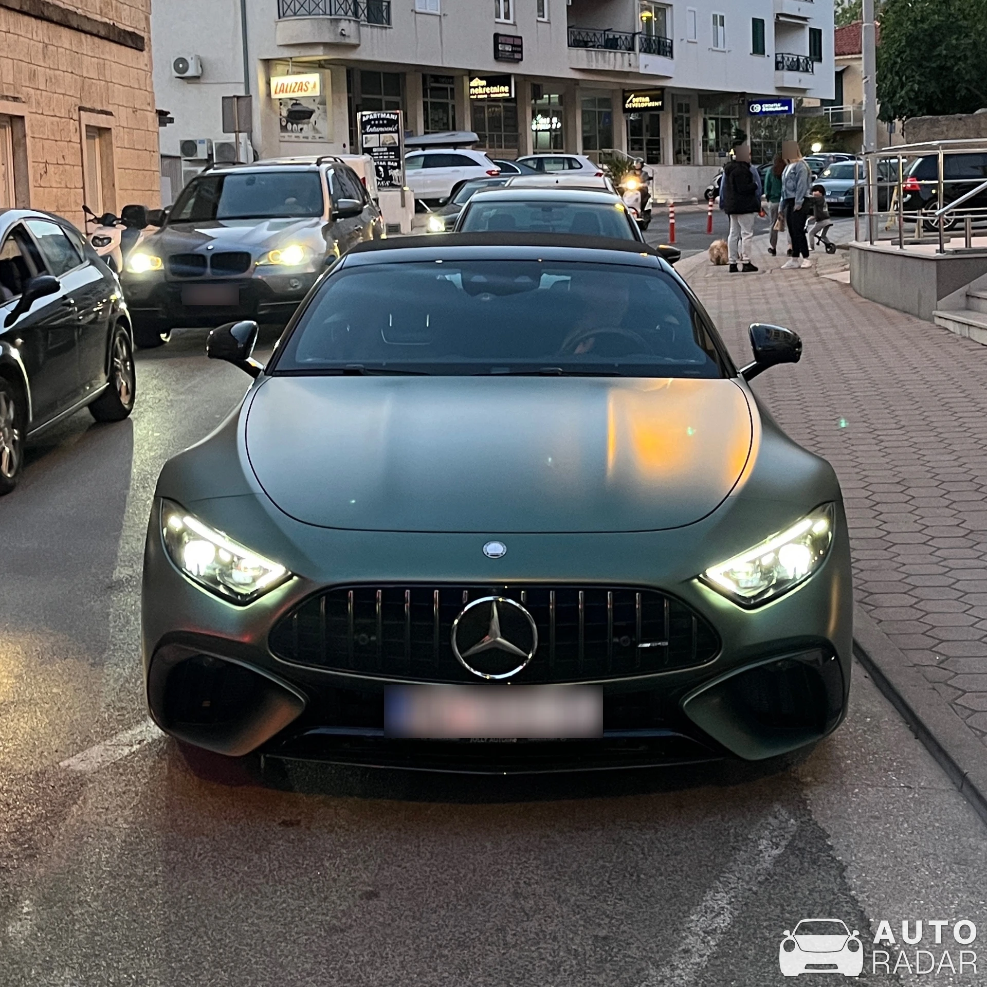 Mercedes-AMG SL 55 R232 spotted in Makarska