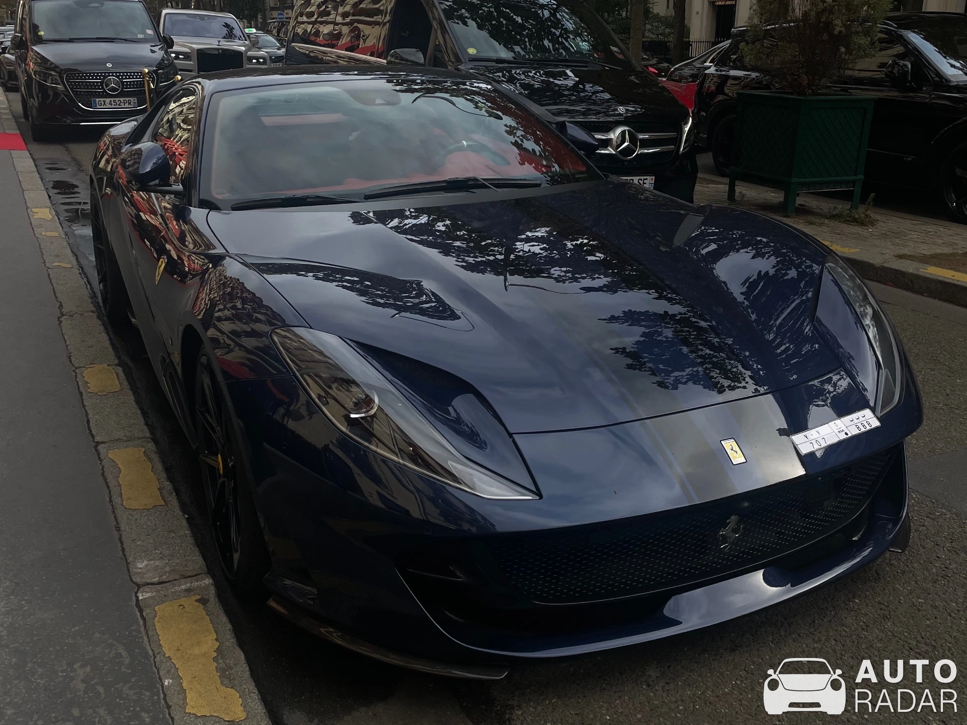 Ferrari 812 GTS spotted in Paris, France