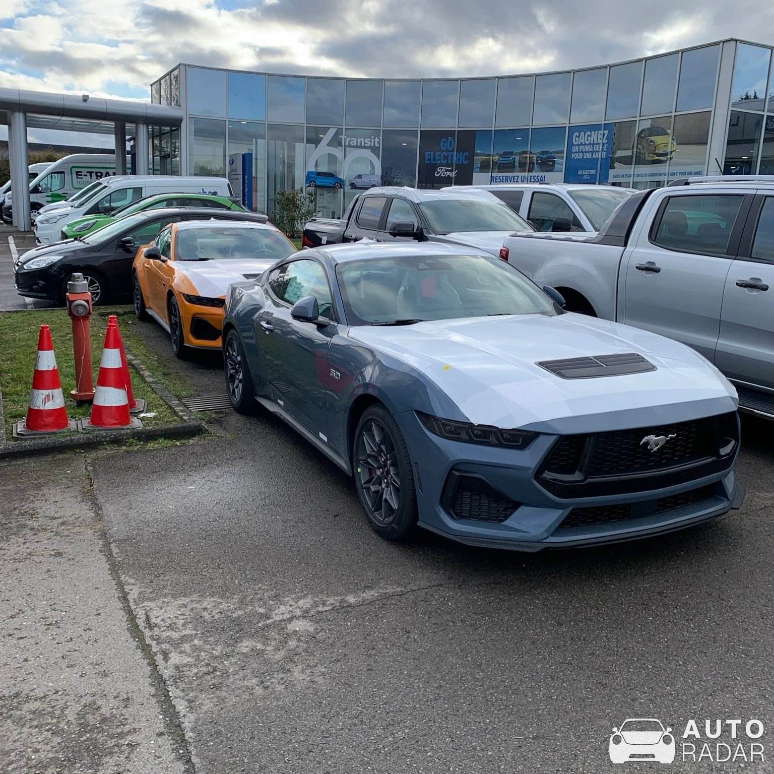 Ford Mustang GT spotted in Schuttrange, Luxembourg