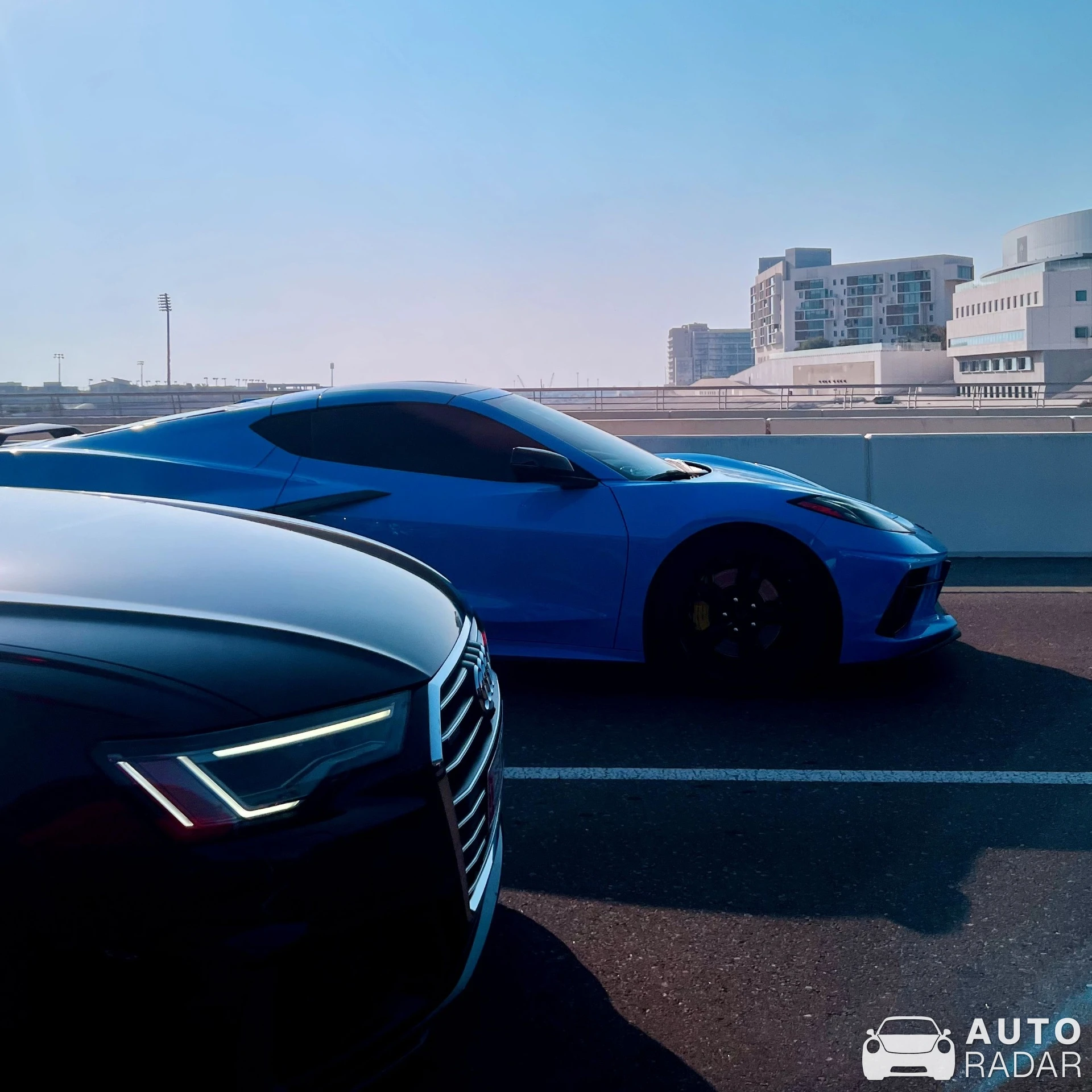 Chevrolet Corvette C8 spotted in Abu Dhabi, United Arab Emirates