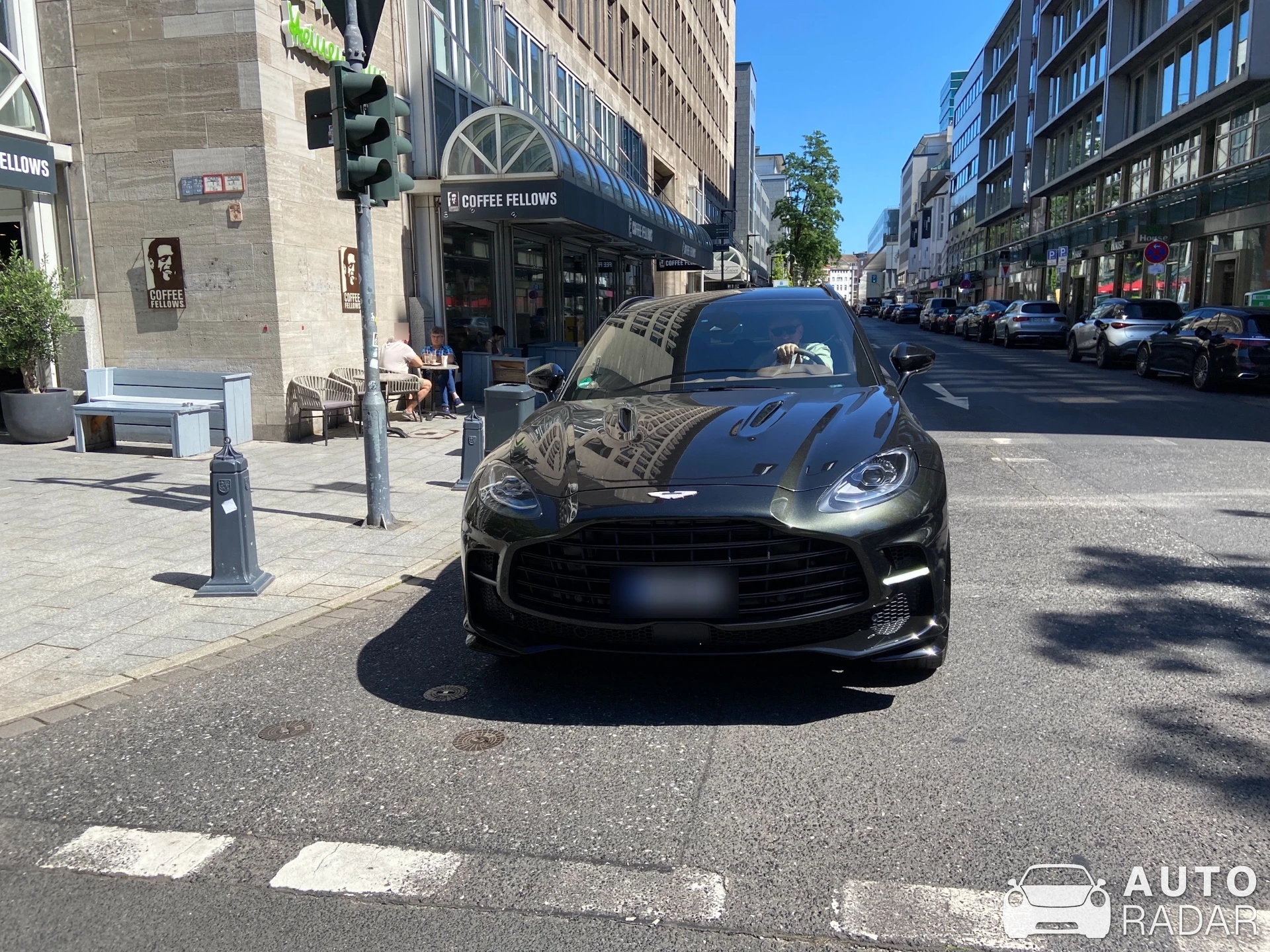 Aston Martin DBX707 spotted in Düsseldorf, Germany