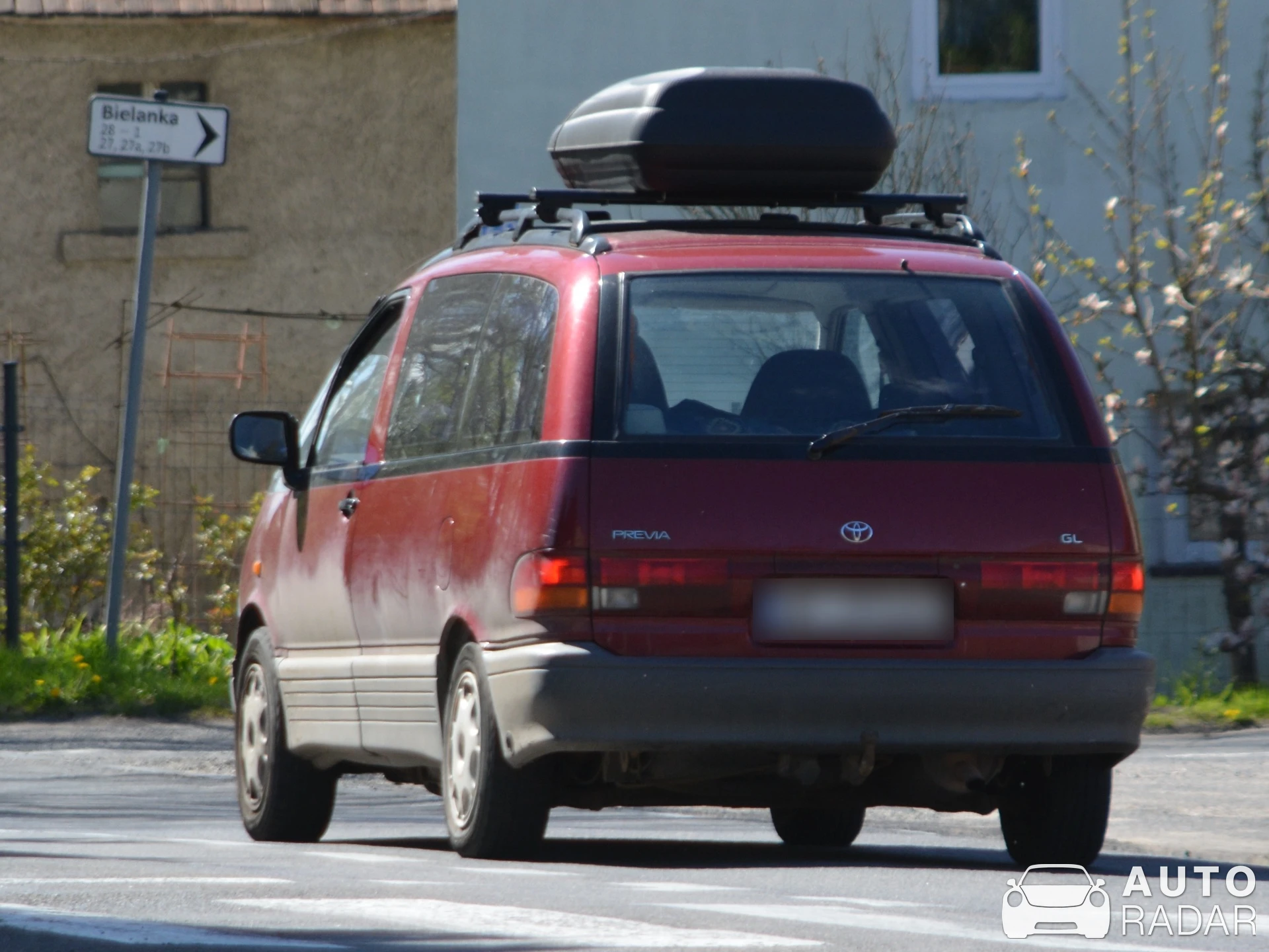 Toyota Previa spotted in Bielanka