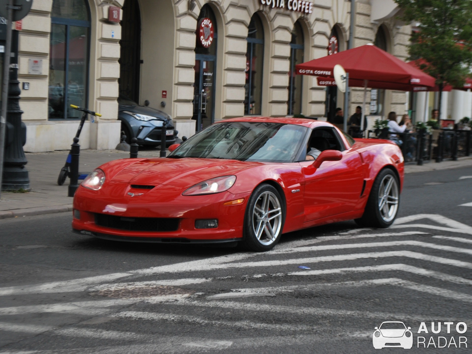 Chevrolet Corvette C6 Z06 spotted in Warszawa, Poland