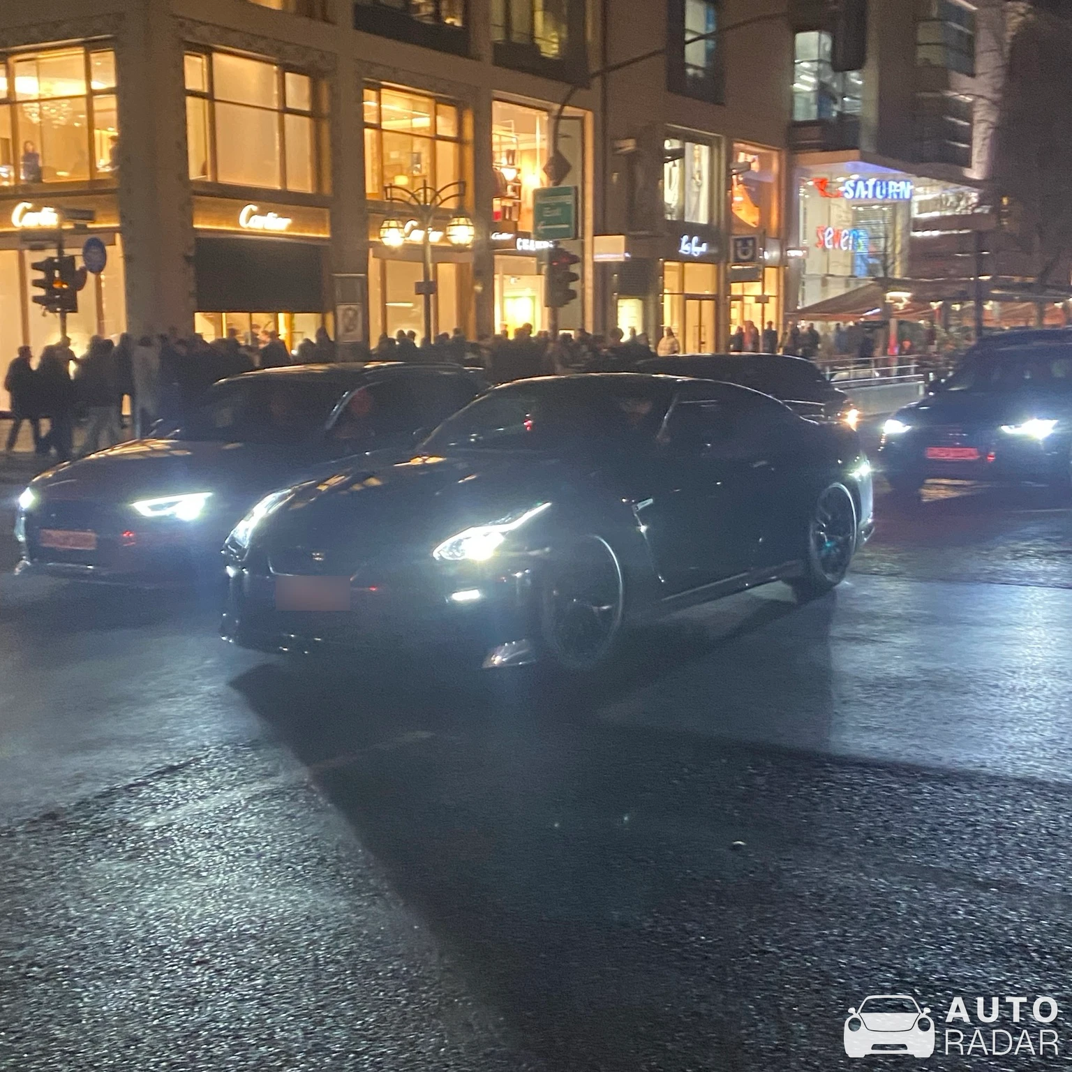 Nissan GT-R R35 Black Edition spotted in Düsseldorf