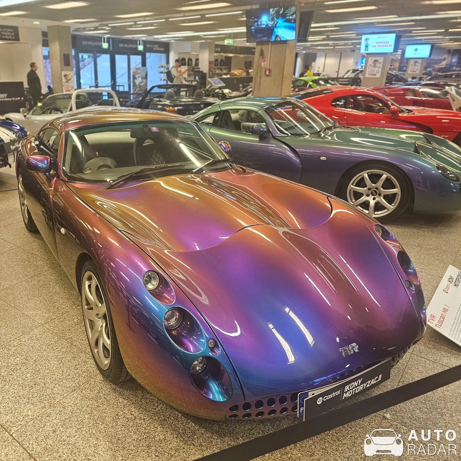 TVR Tuscan MKII spotted in Warszawa
