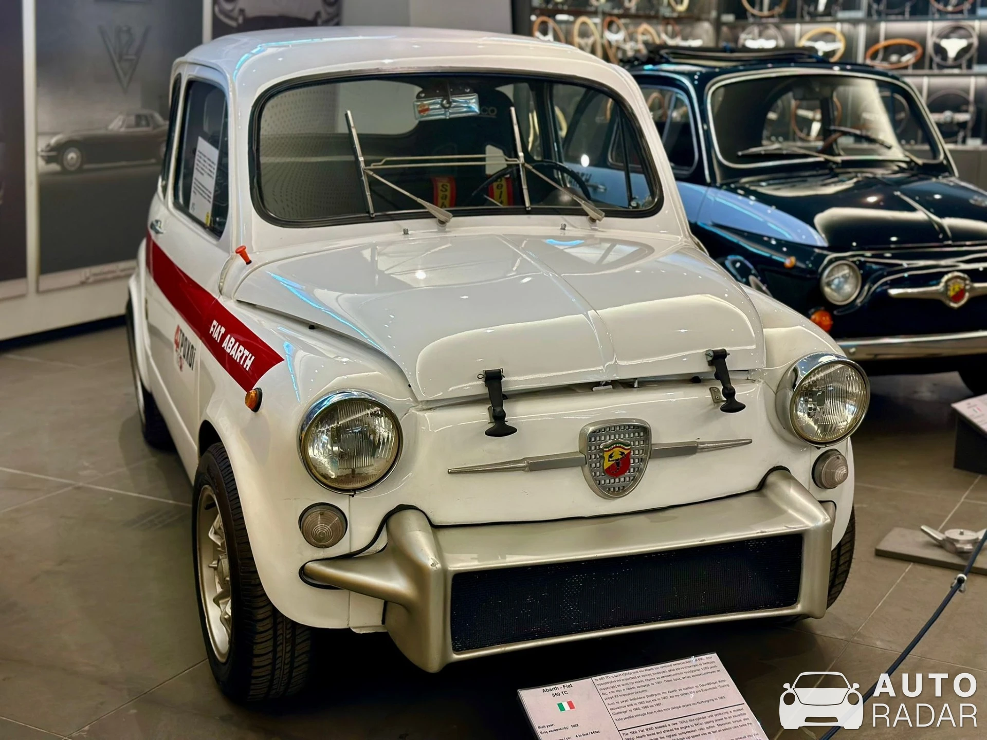 Fiat 850 Abarth TC spotted