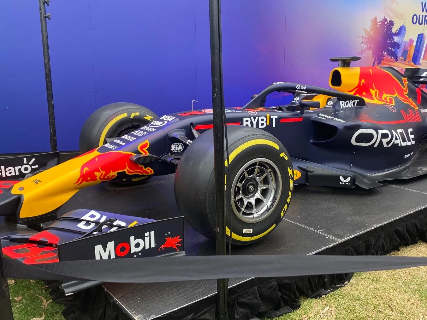 Red Bull Racing RB14 spotted in Albert Park