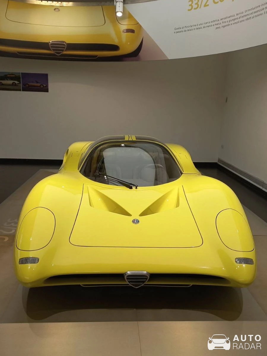 Alfa Romeo 33/2 Coupè Speciale spotted in Arese