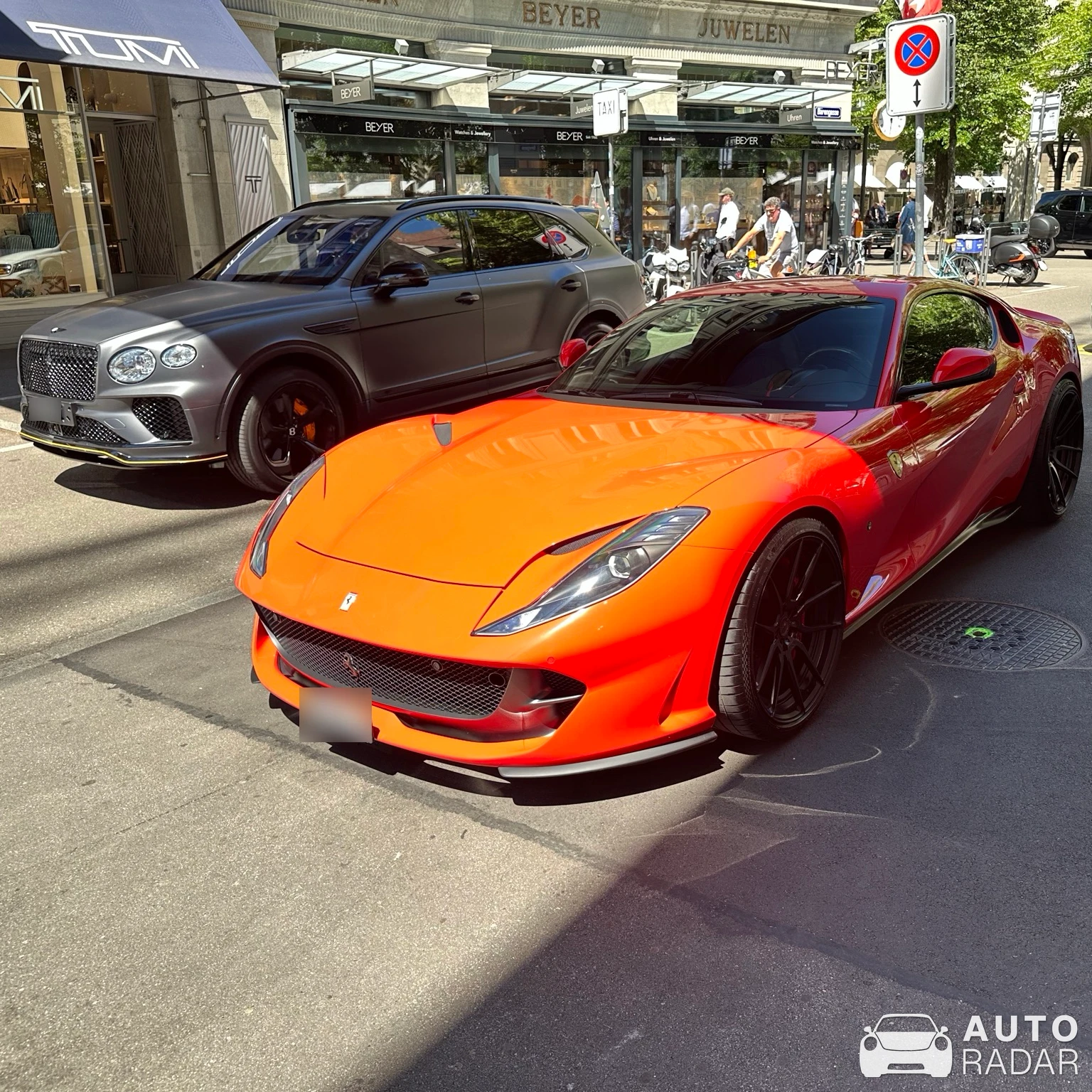 Bentley Bentayga S Black Edition 2024 spotted in Zürich