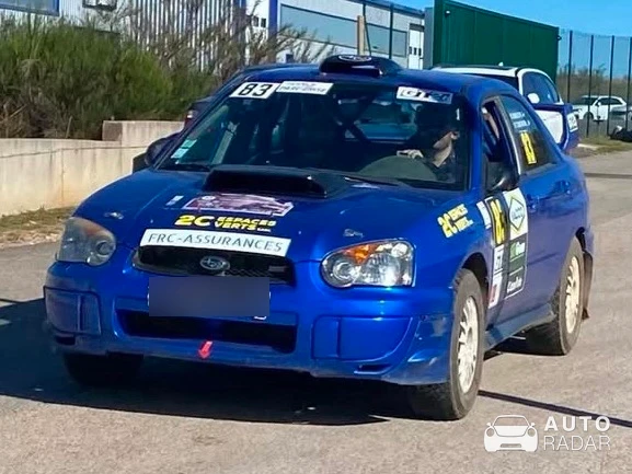 Subaru Impreza WRC spotted in Lyon
