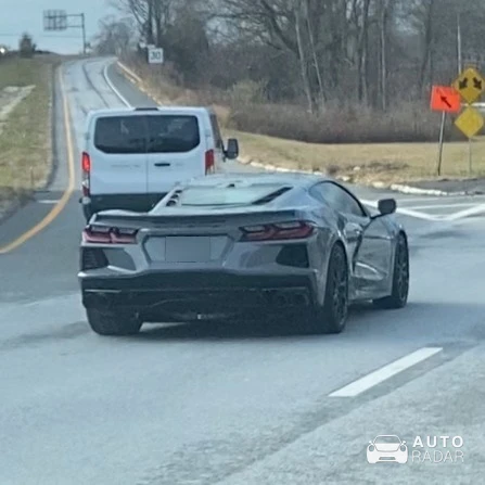 Chevrolet Corvette C8 spotted in Belmont, United States