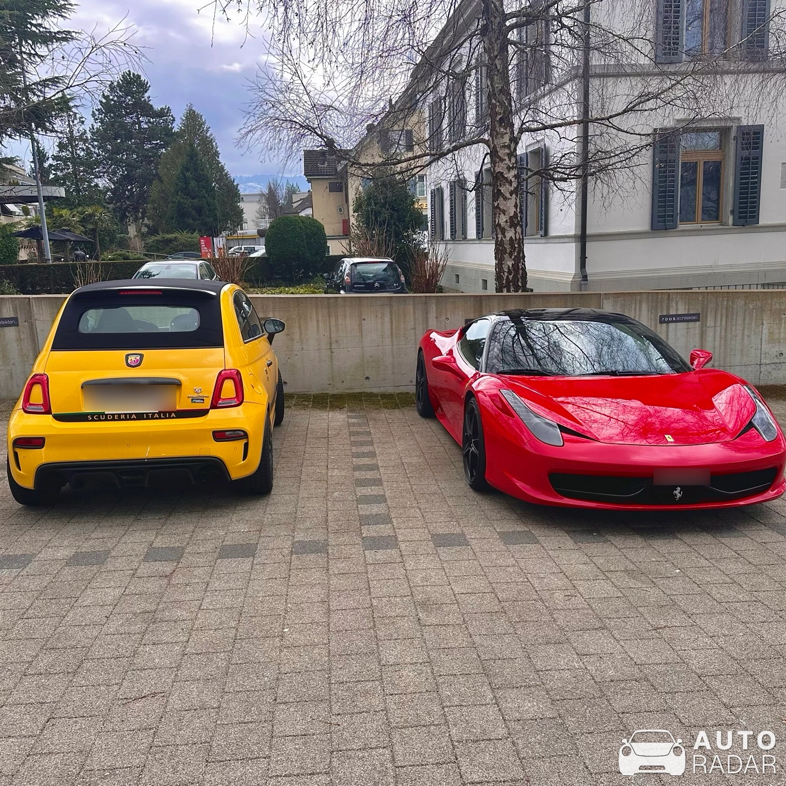 Abarth 595C Competizione spotted in Rapperswil-Jona