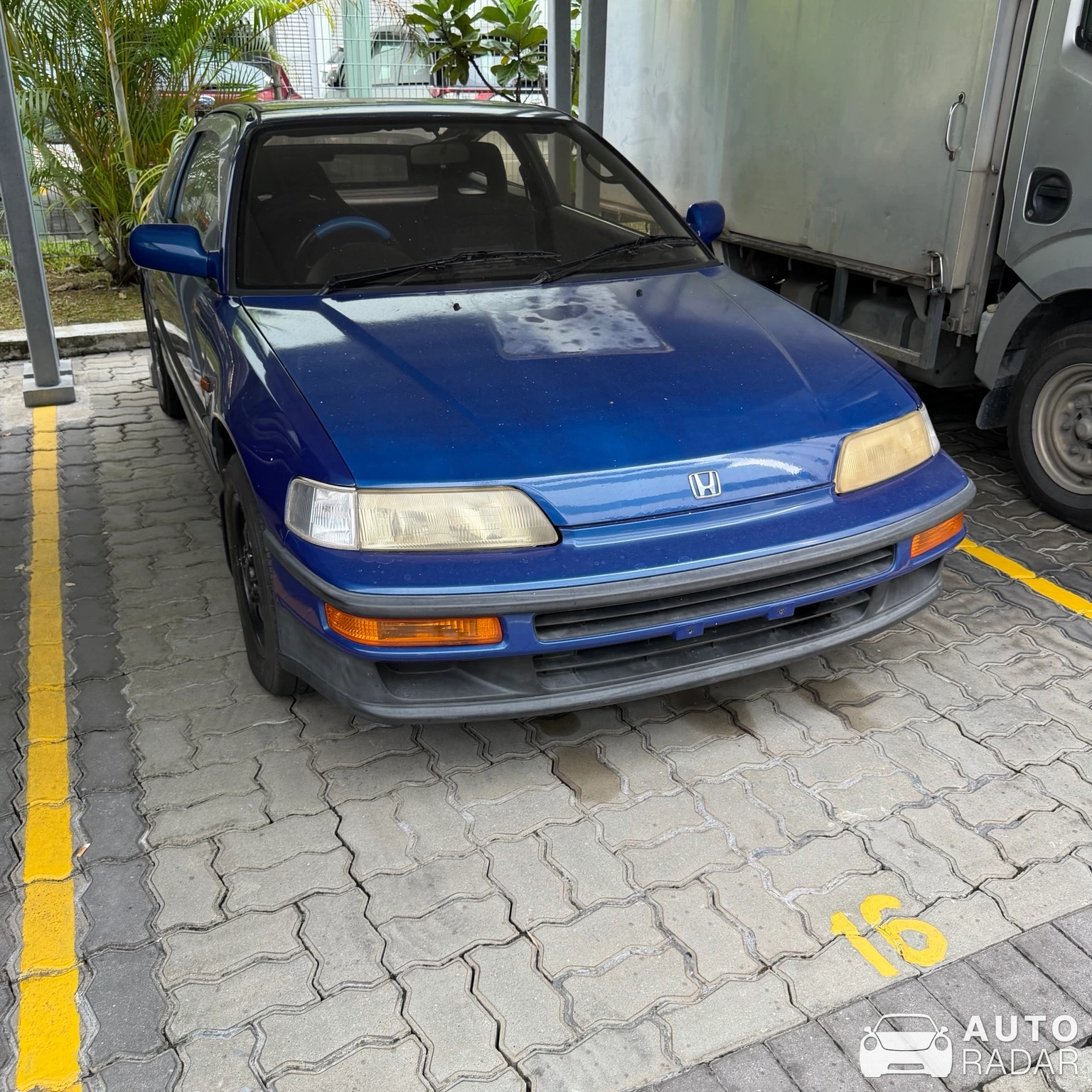Honda CR-X EF spotted in Singapore, 싱가포르