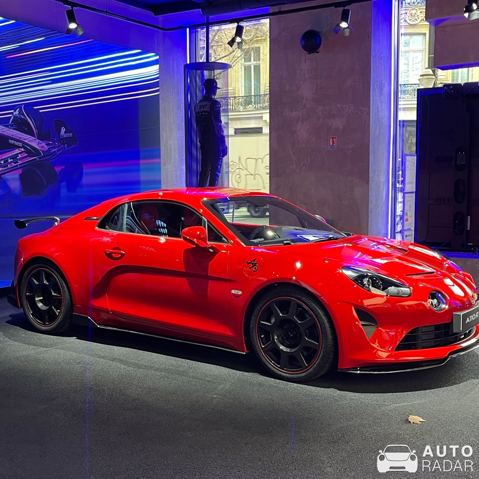 Alpine A110 R spotted in Saint-Maur-des-Fossés, France