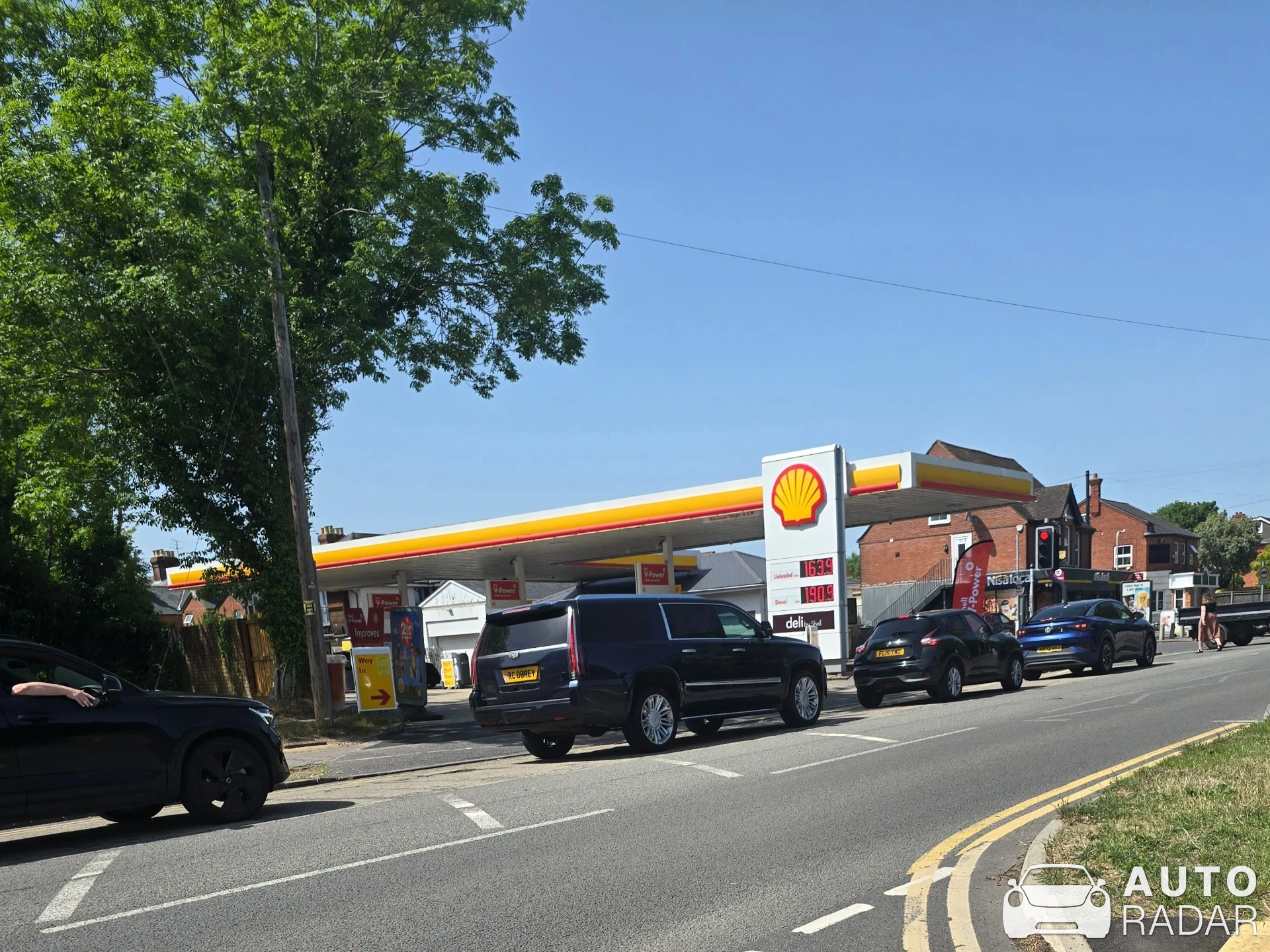 Cadillac Escalade ESV spotted in Wokingham