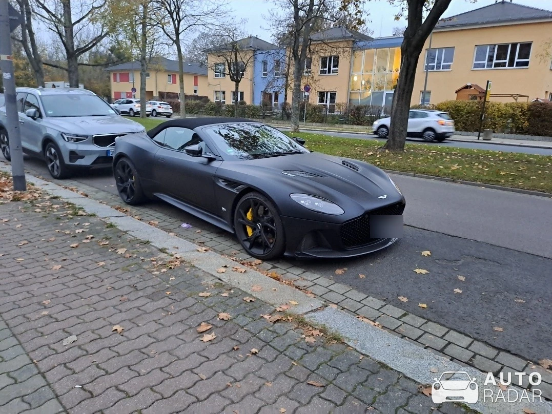 Aston Martin DBS Superleggera spotted in Dresden, Germany
