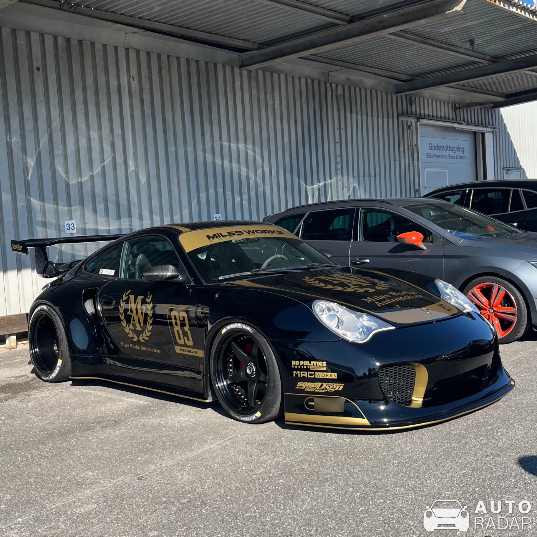 Porsche 996 Turbo Milesworks Edition spotted in Stockholms län, Sweden