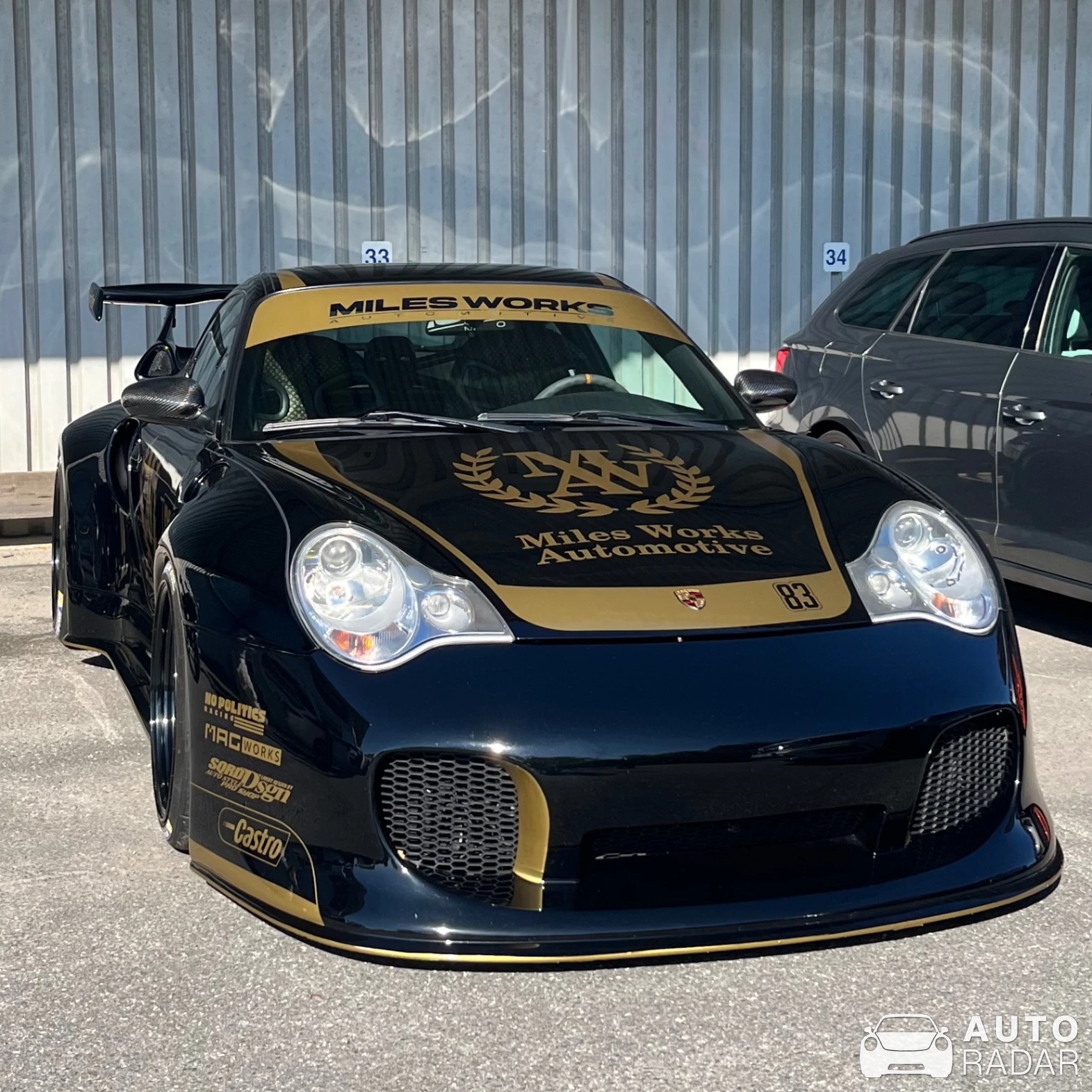 Porsche 996 Turbo Milesworks Edition spotted