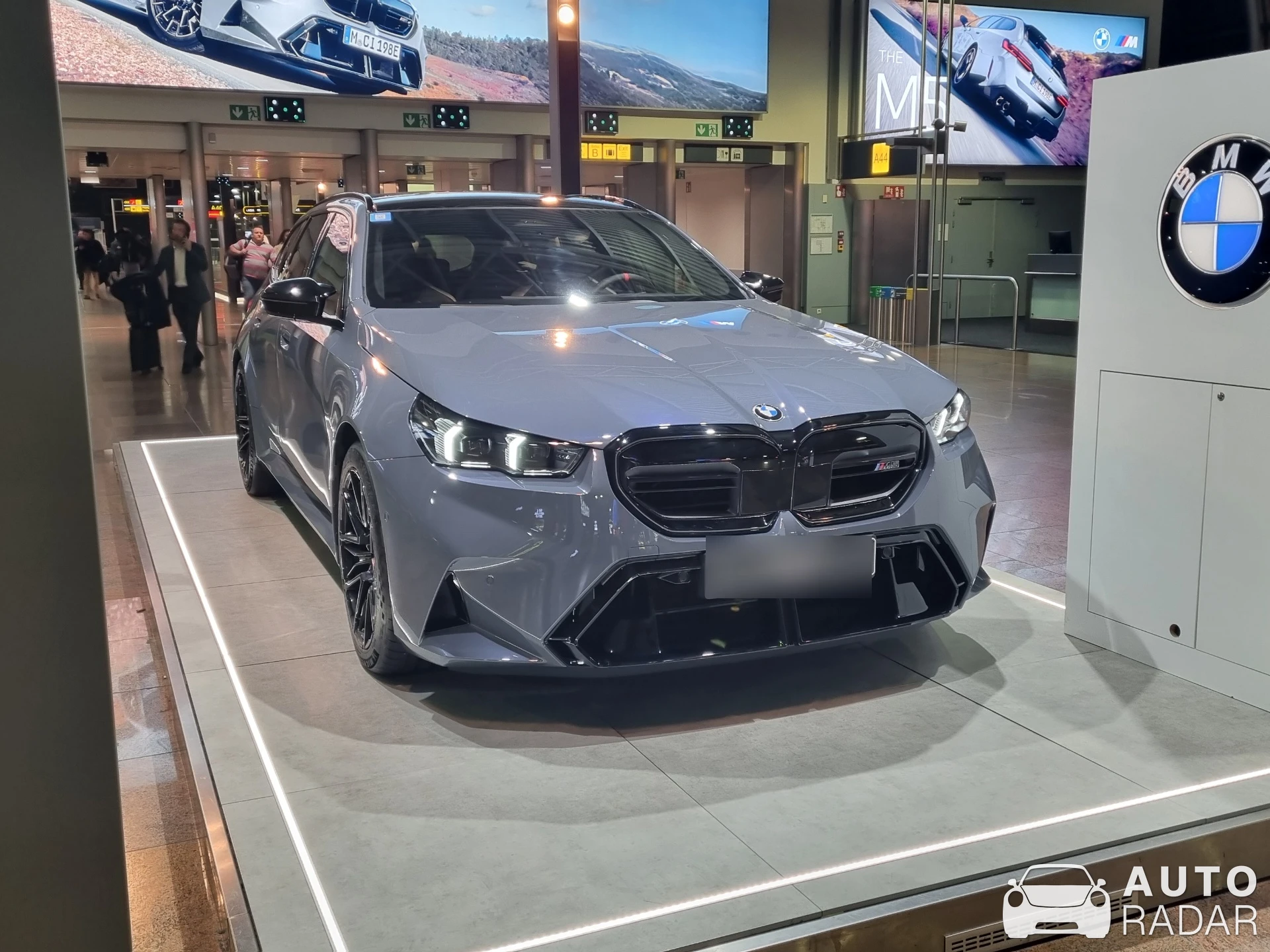 BMW M5 G99 Touring spotted in Zaventem, Belgium