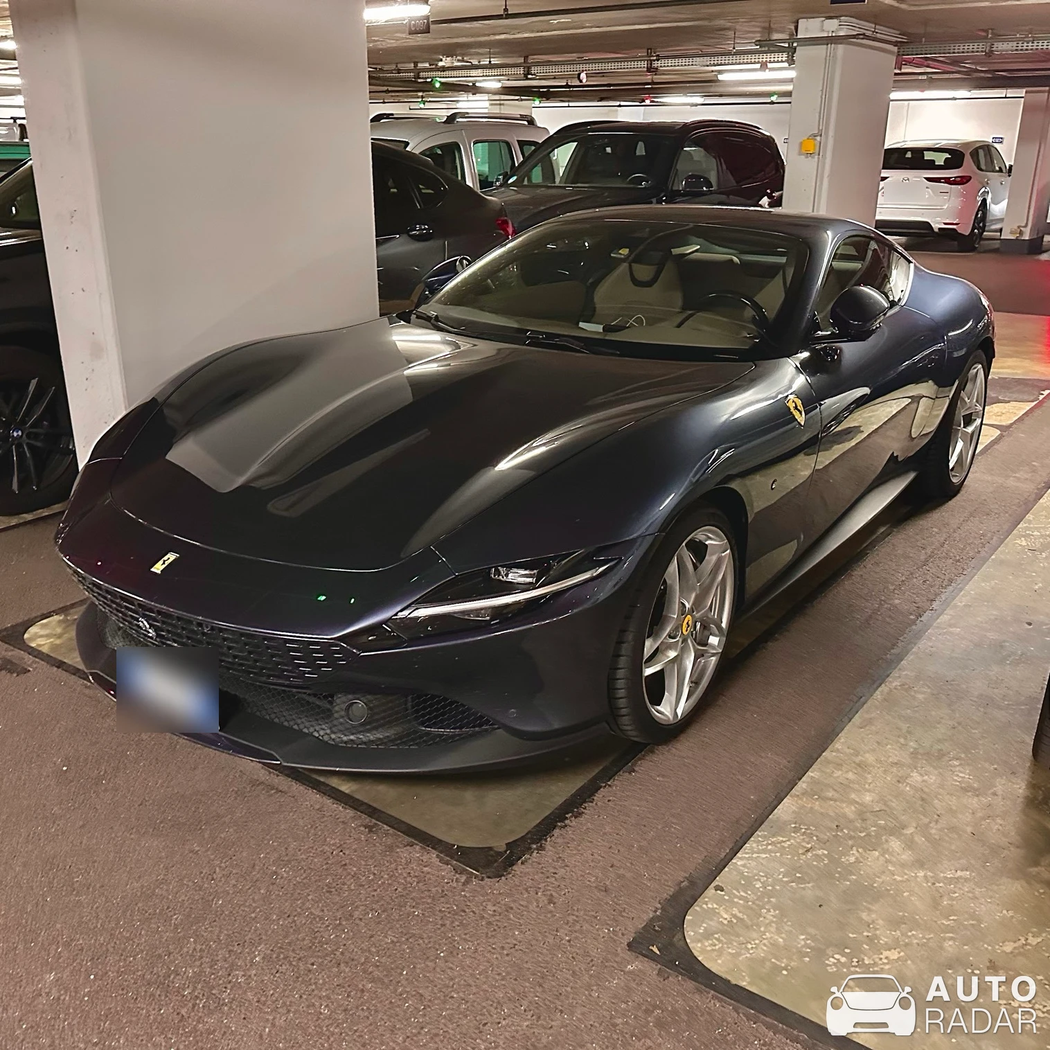 Ferrari Roma spotted in Meran