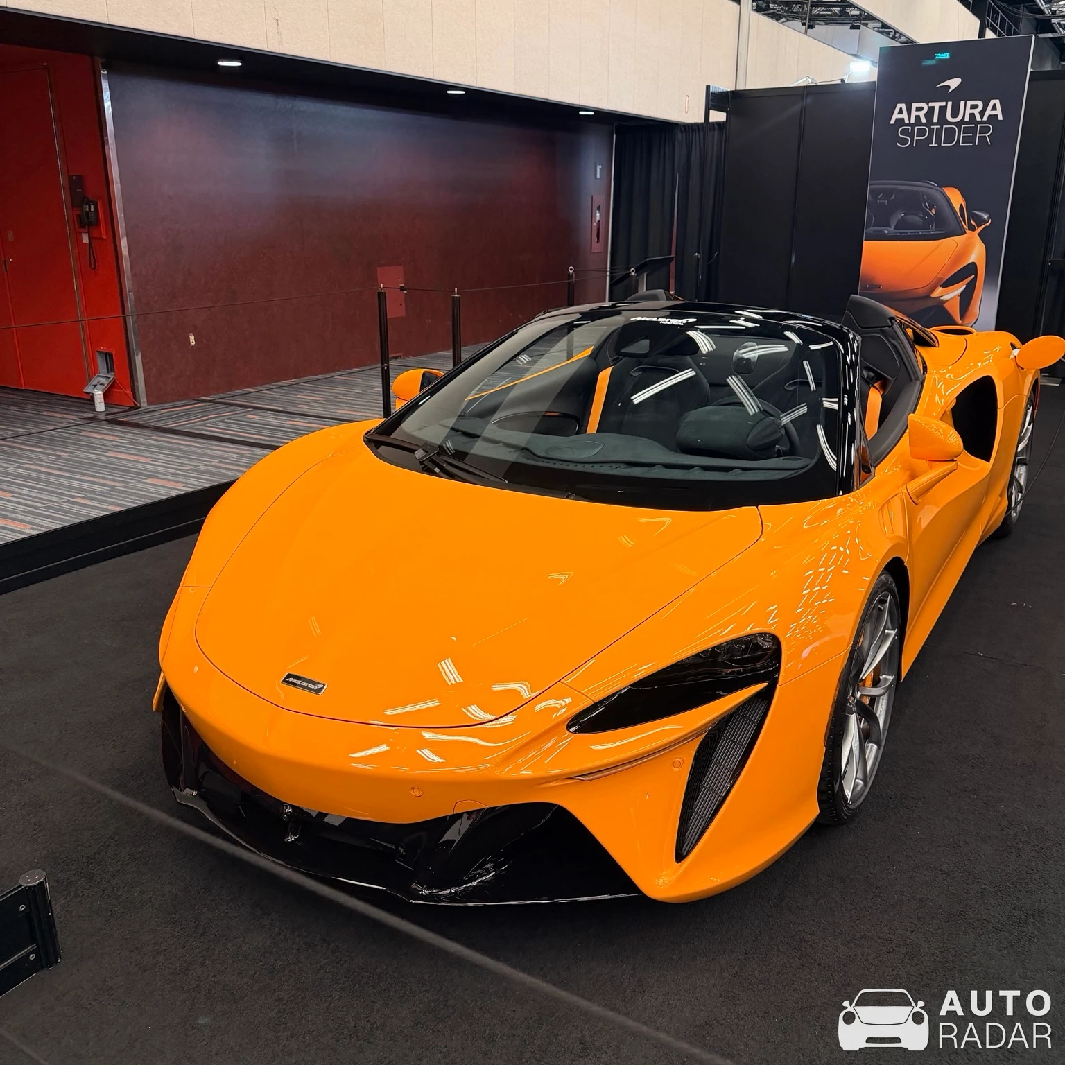 McLaren Artura Spider spotted in Montréal, Canada