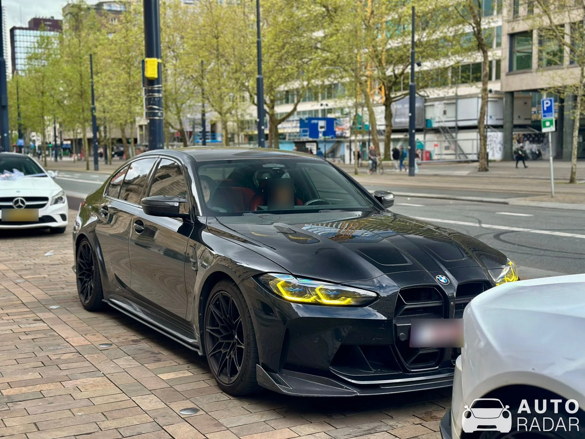 BMW M3 G80 Sedan Competition Vorsteiner spotted in Rotterdam