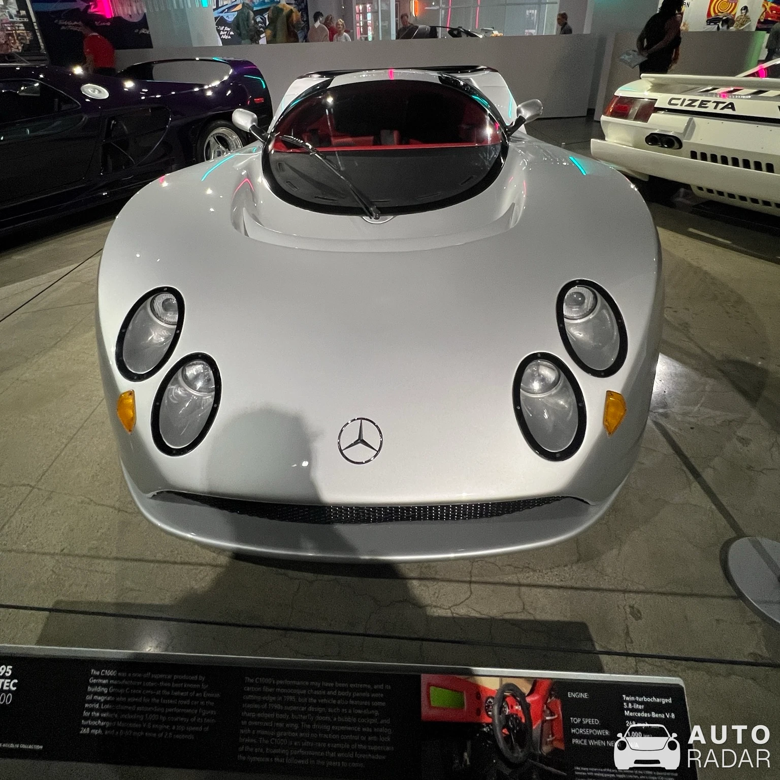 Mercedes-Benz Lotec C1000 spotted in Los Angeles