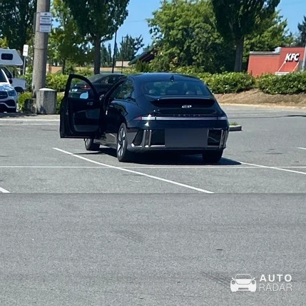 Hyundai Ioniq 6 spotted in Nanaimo