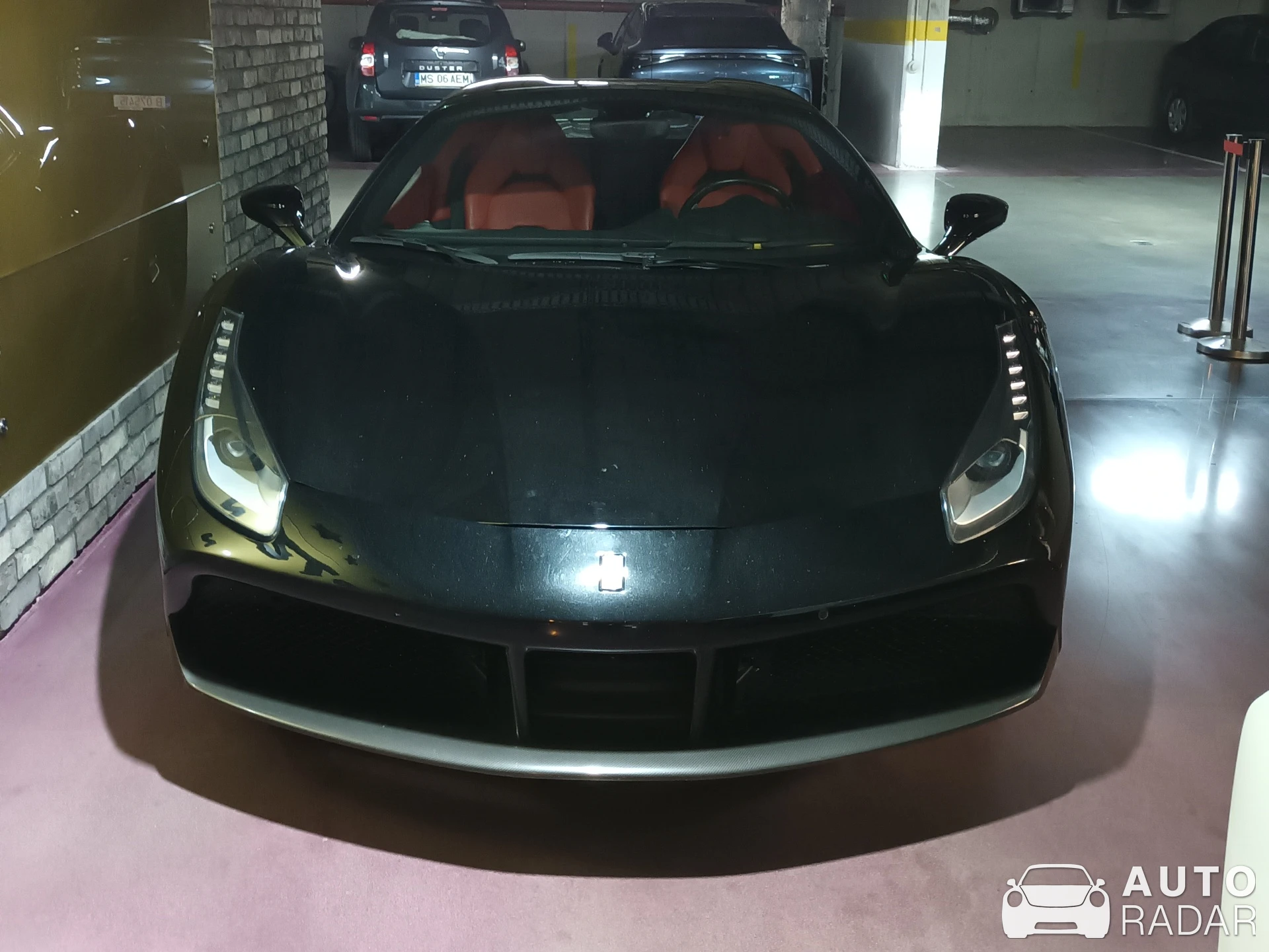Ferrari 488 Spider spotted in Florești