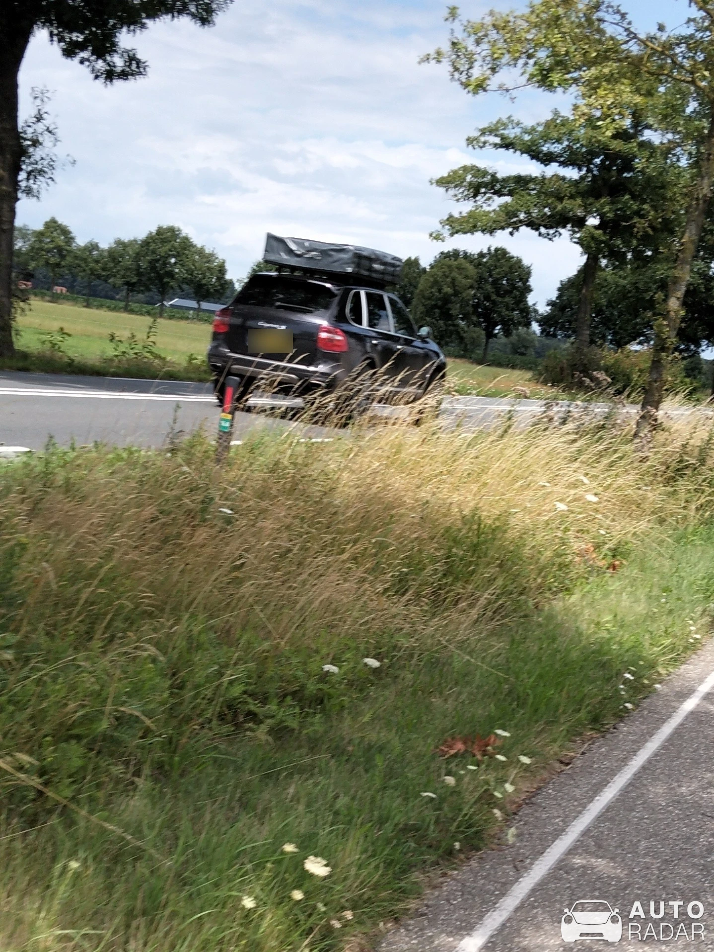 Porsche Cayenne S spotted in Halle, Netherlands