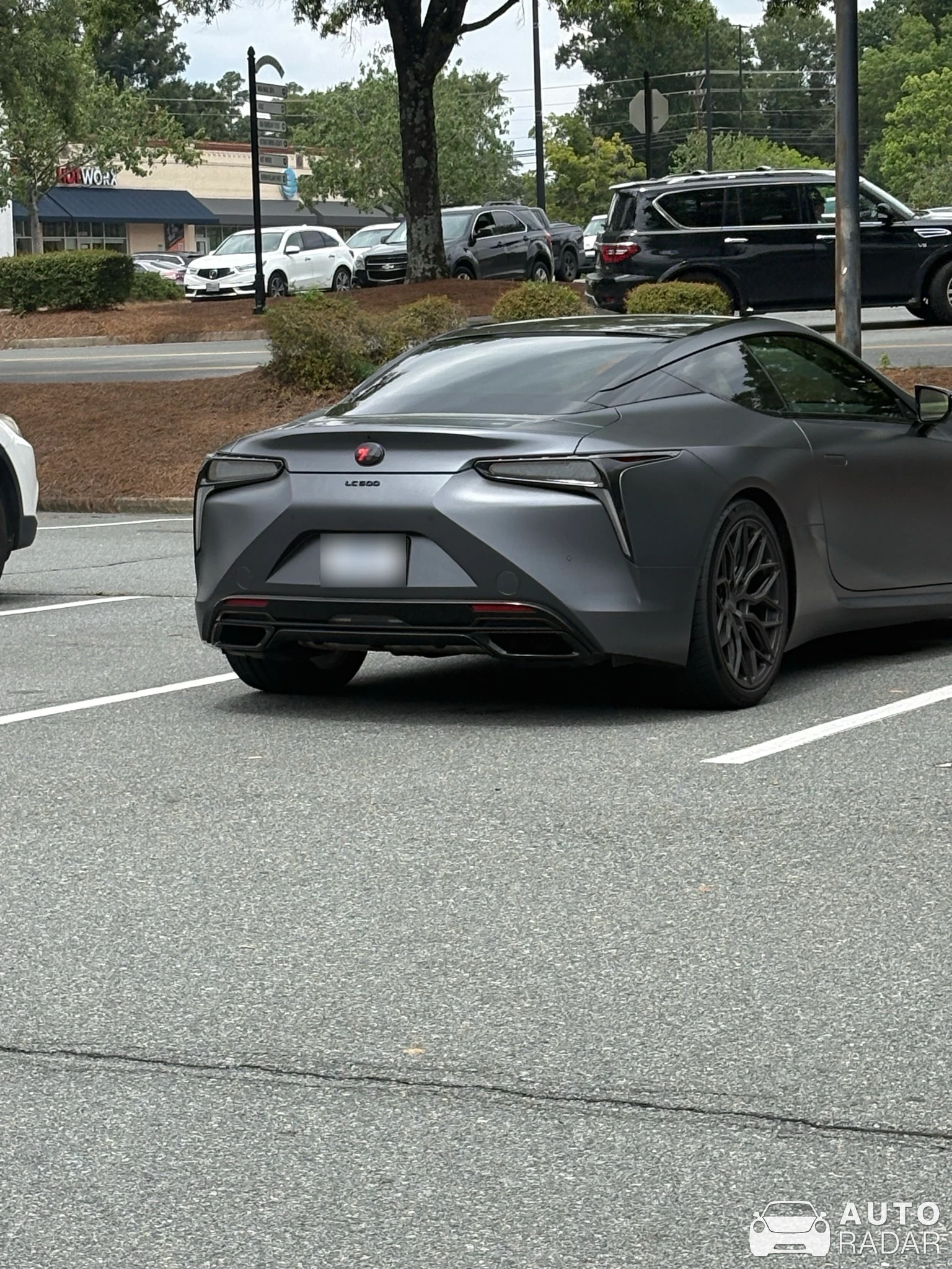 Lexus LS 500 spotted in Charlotte