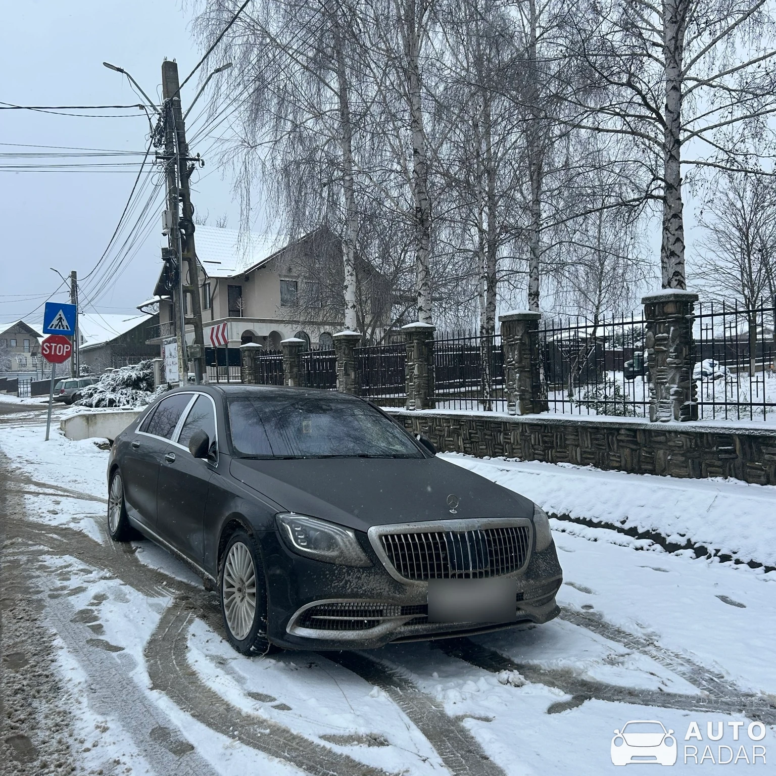Mercedes-Benz S 65 AMG V222 spotted in Suceava