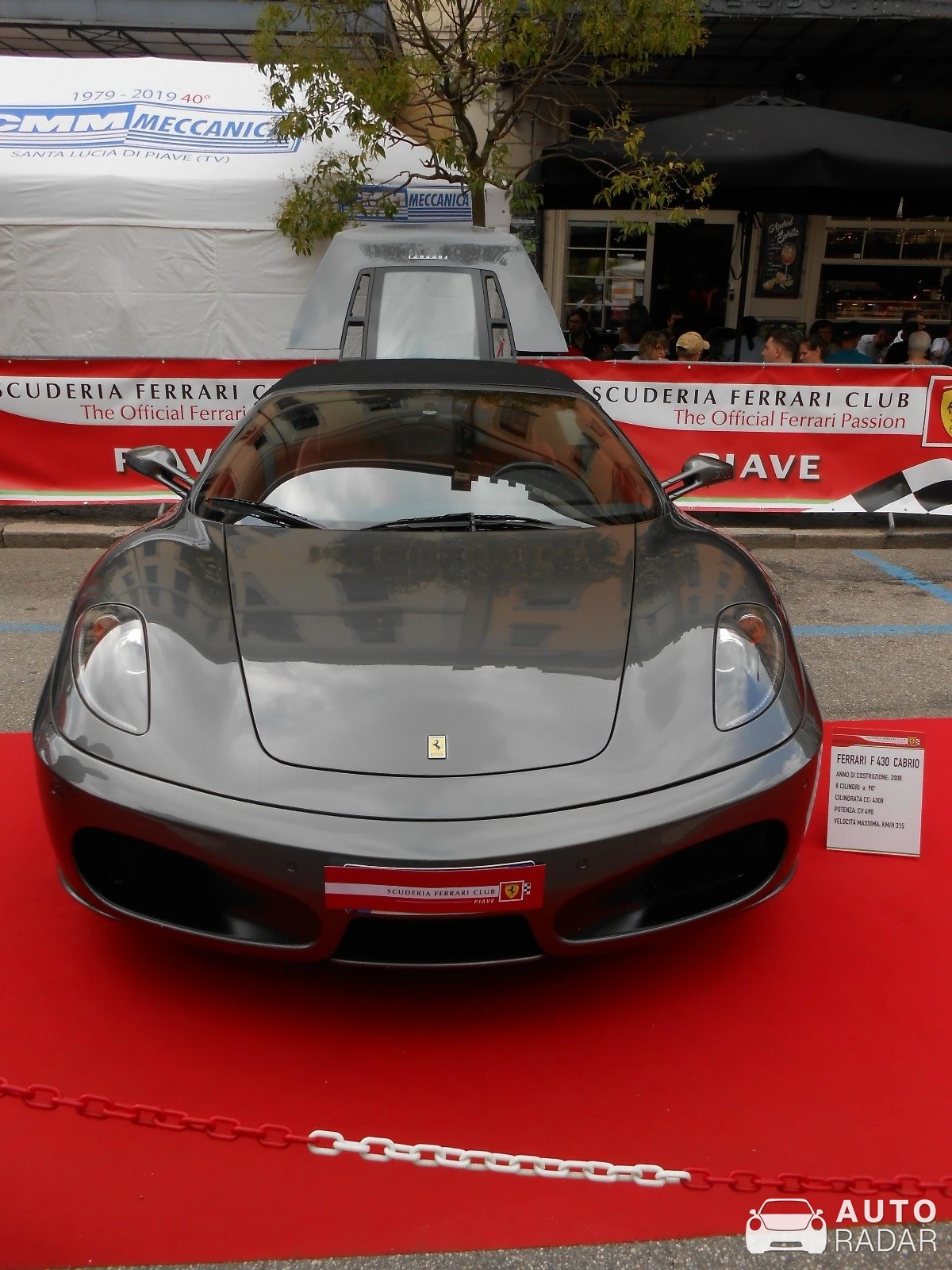 Ferrari F430 Spider spotted in Conegliano