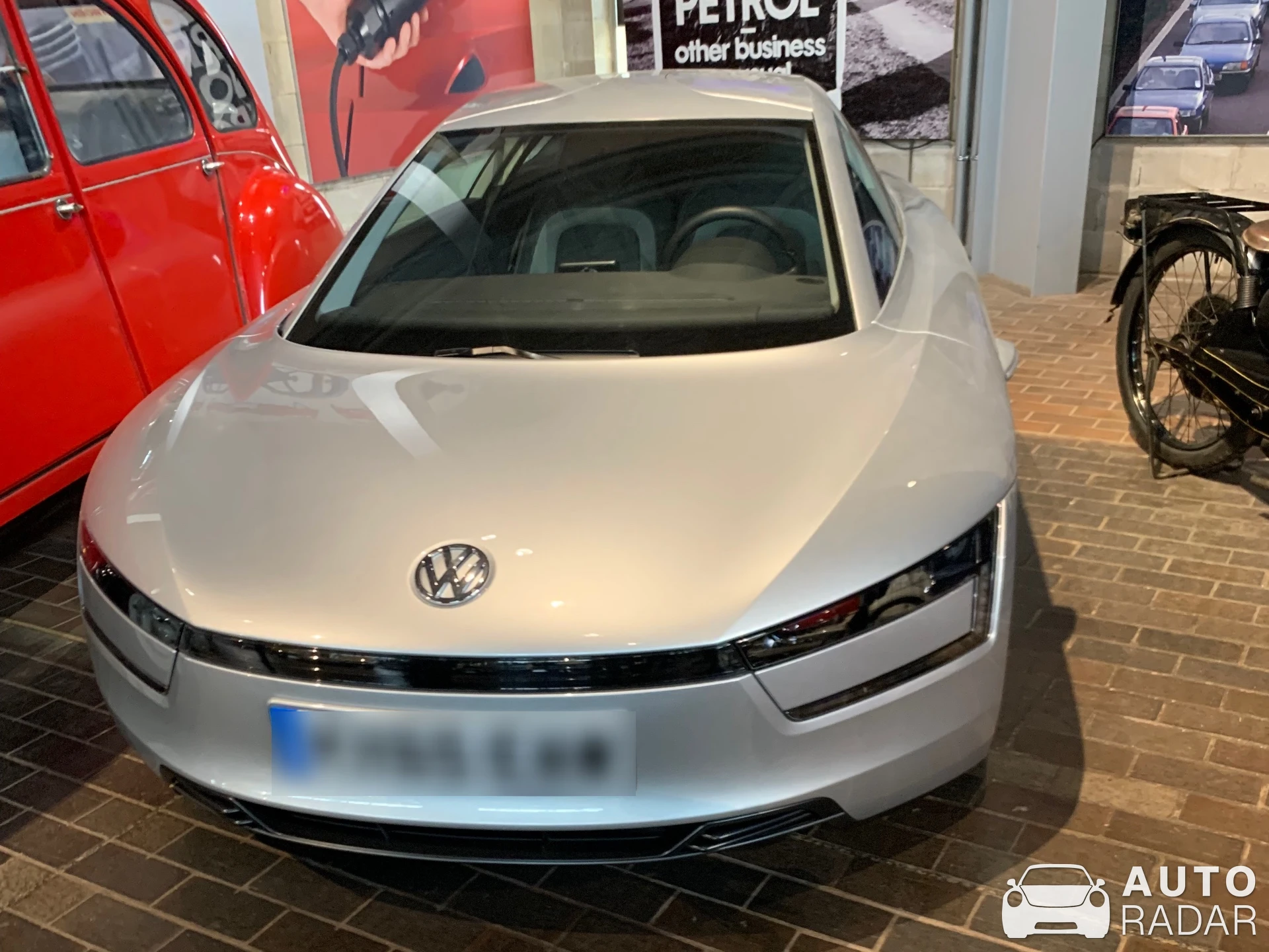 Volkswagen XL1 spotted in Beaulieu, United Kingdom
