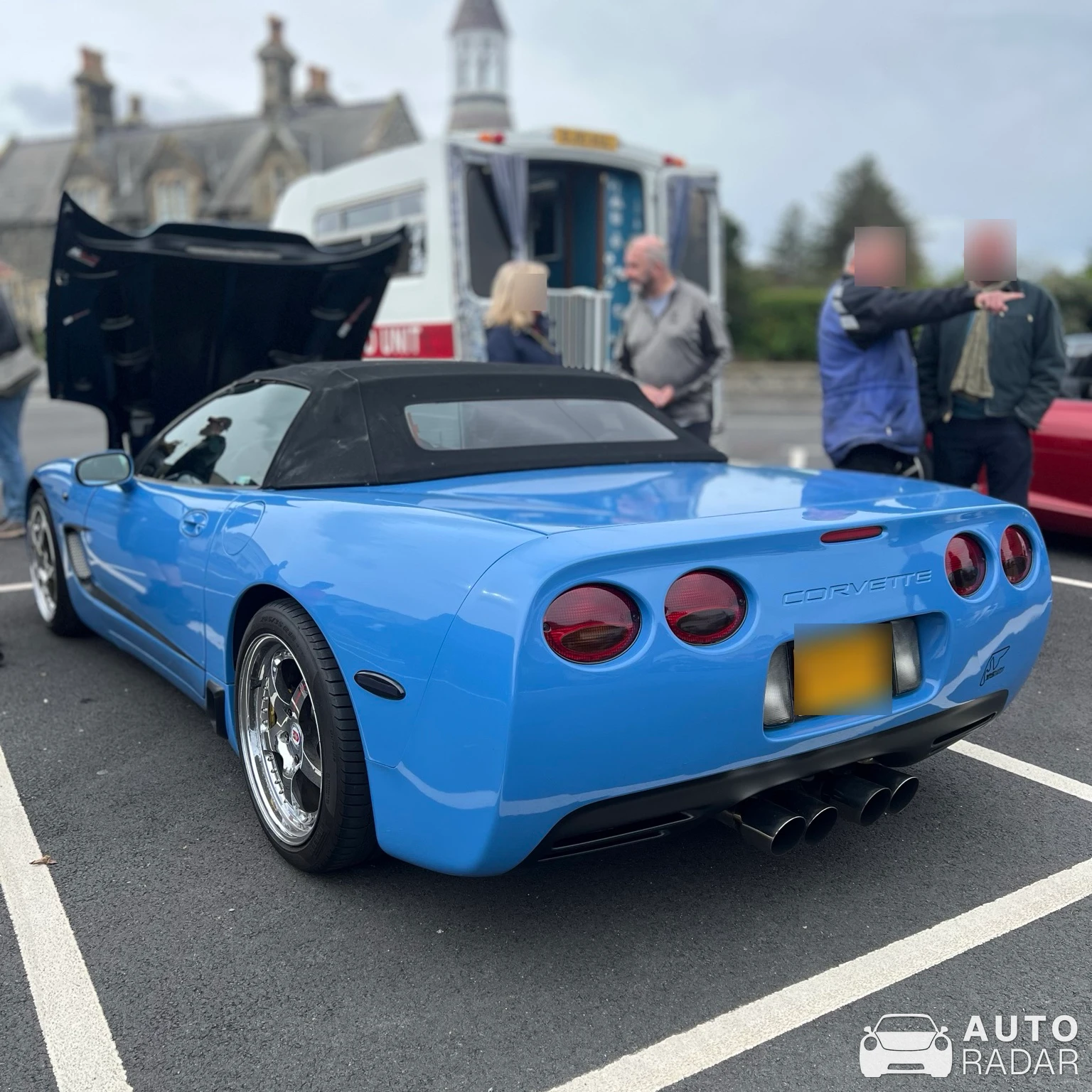 Chevrolet Corvette C5 Convertible spotted in Betws-y-Coed